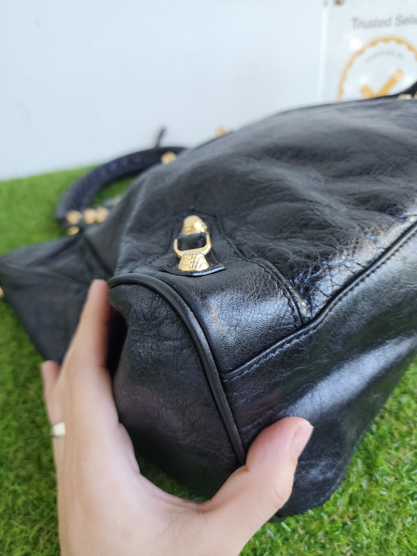 BALENCIAGA VELO BLACK GHW