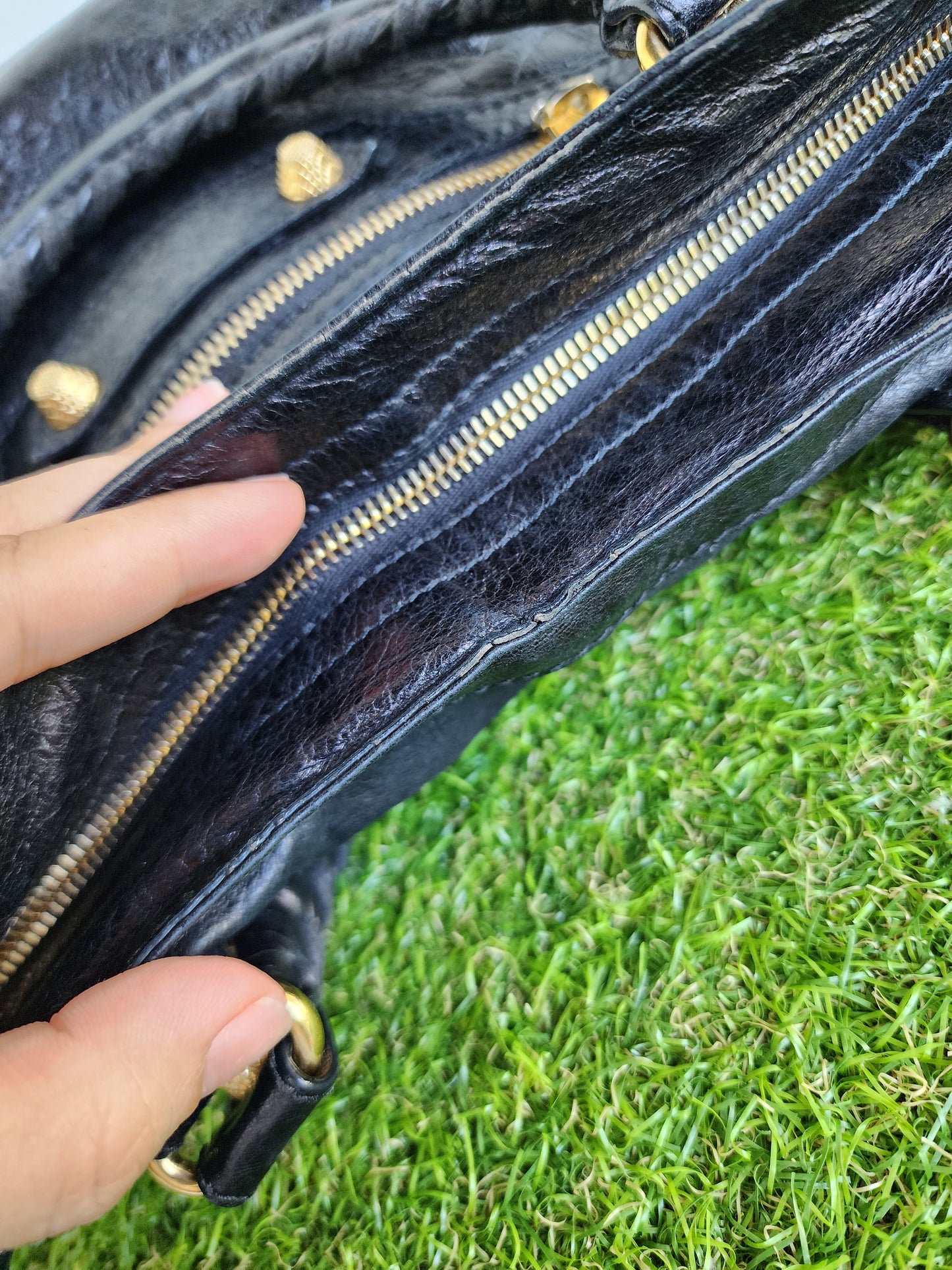 BALENCIAGA VELO BLACK GHW