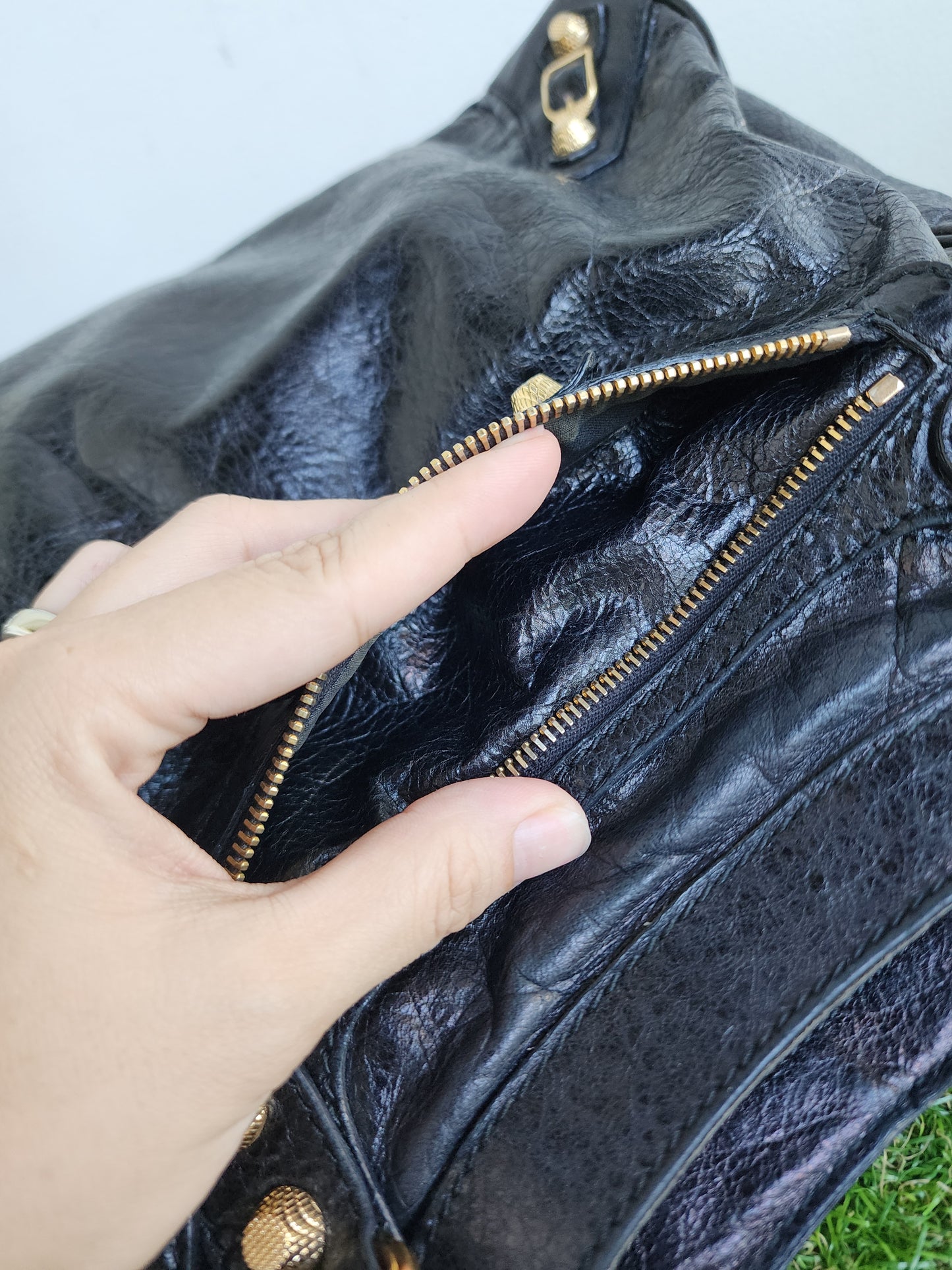 BALENCIAGA VELO BLACK GHW