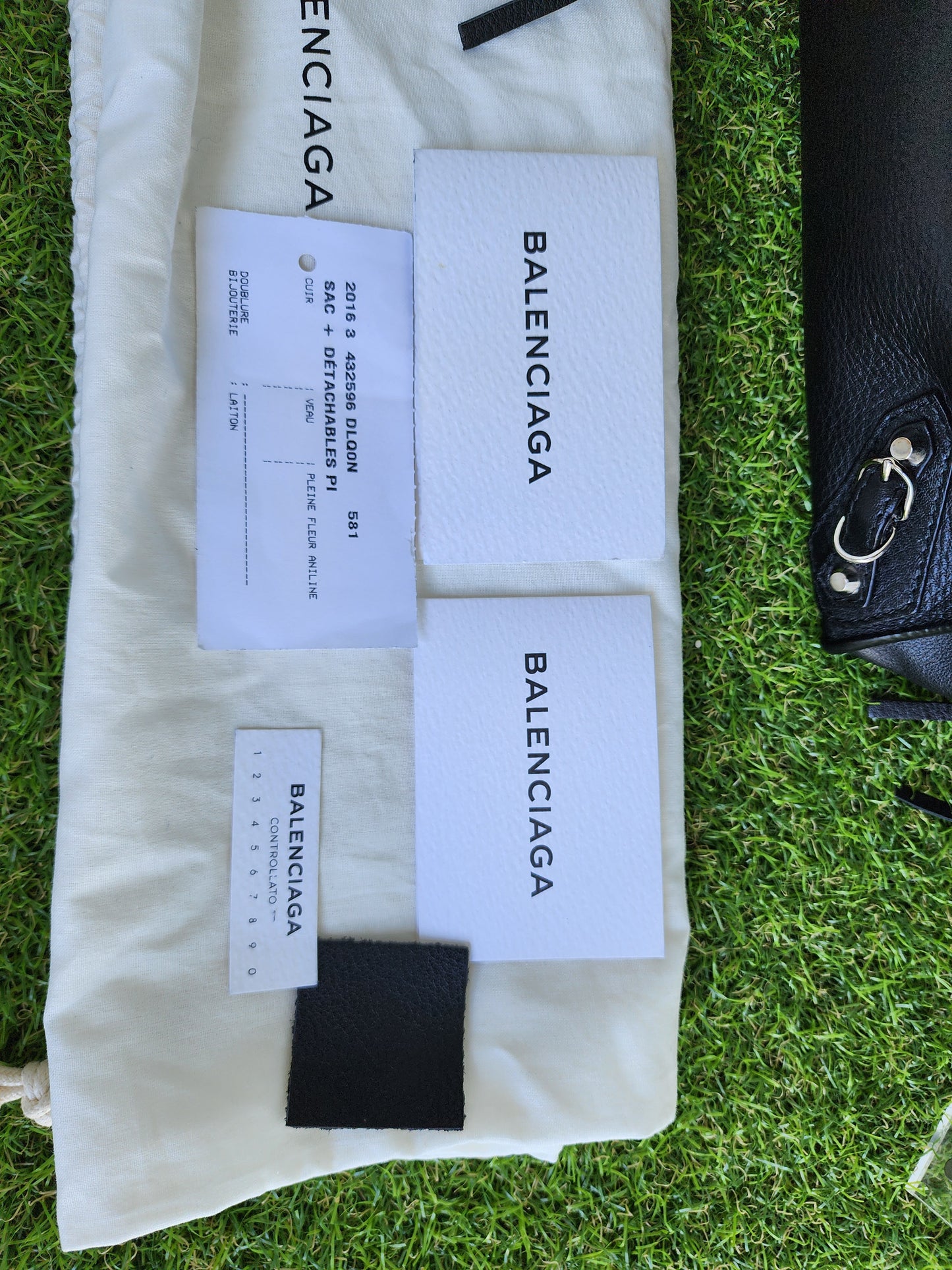 BALENCIAGA PAPIER BLACK SHW