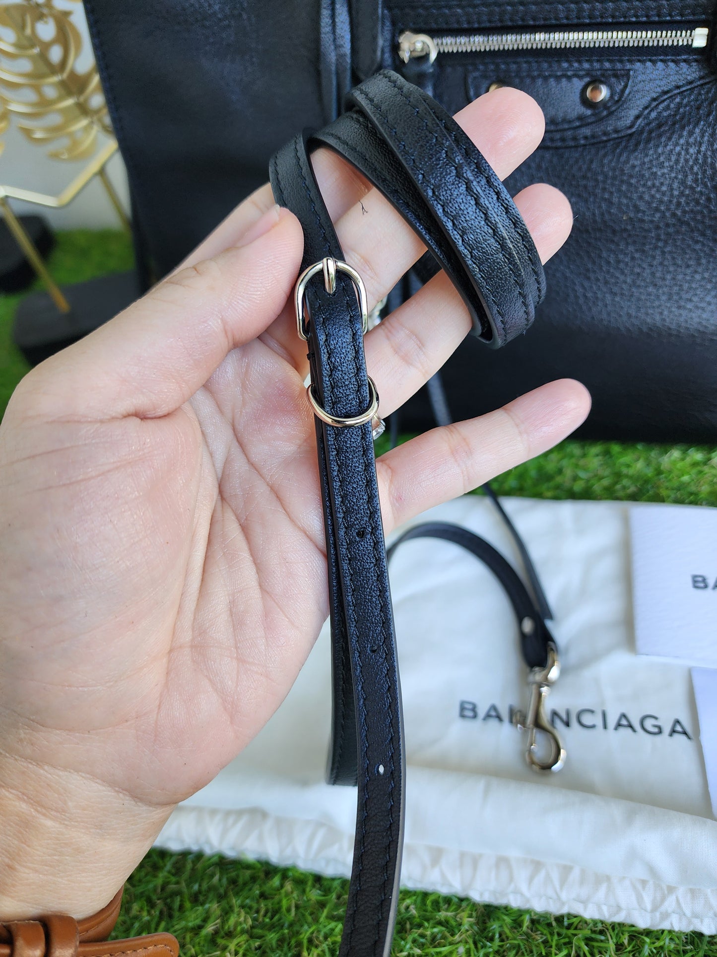BALENCIAGA PAPIER BLACK SHW