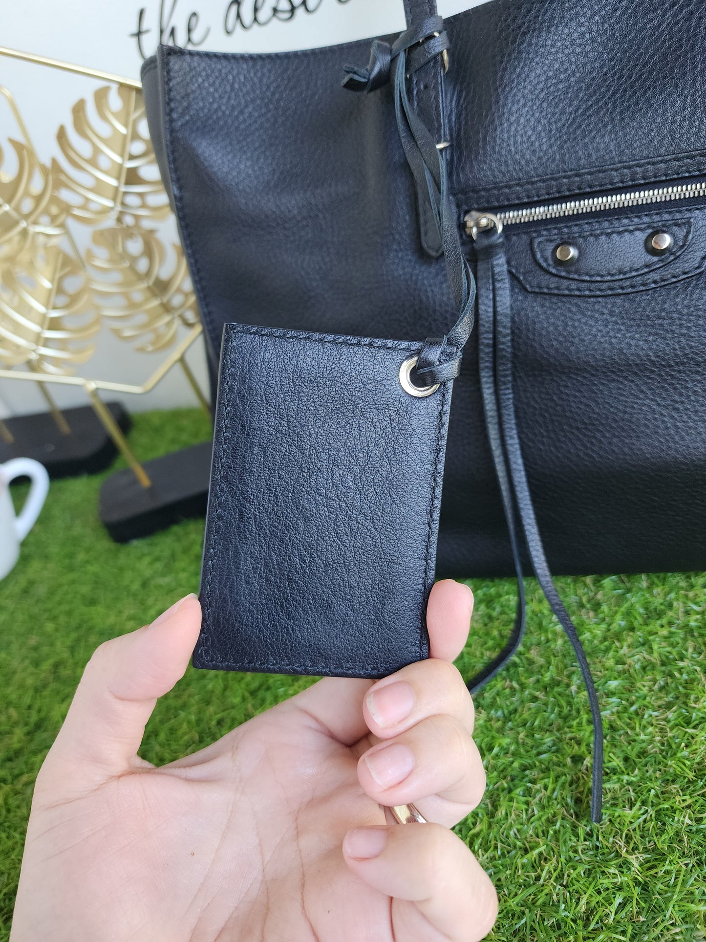 BALENCIAGA PAPIER BLACK SHW