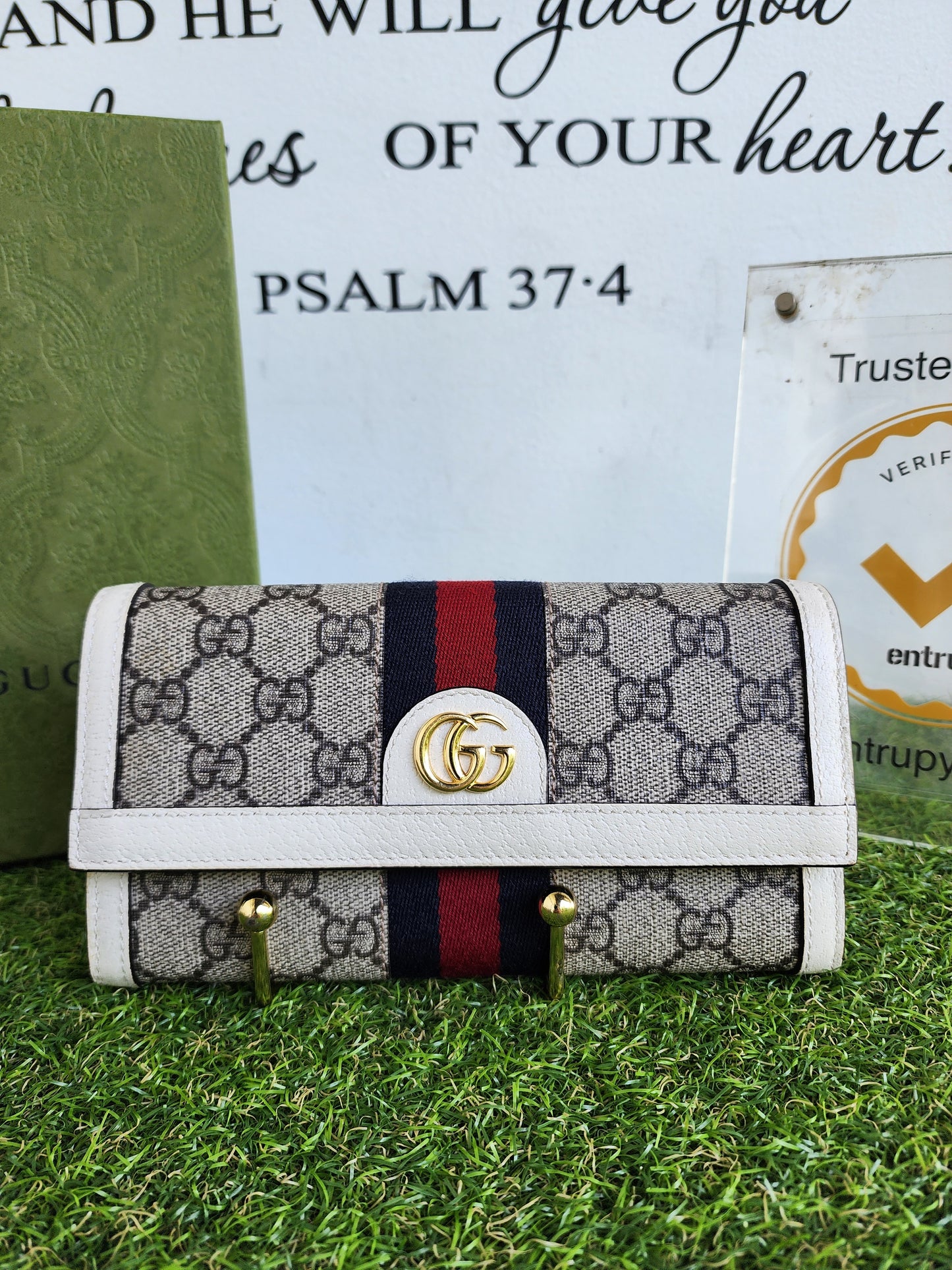 GUCCI OPHIDIA LONG WALLET