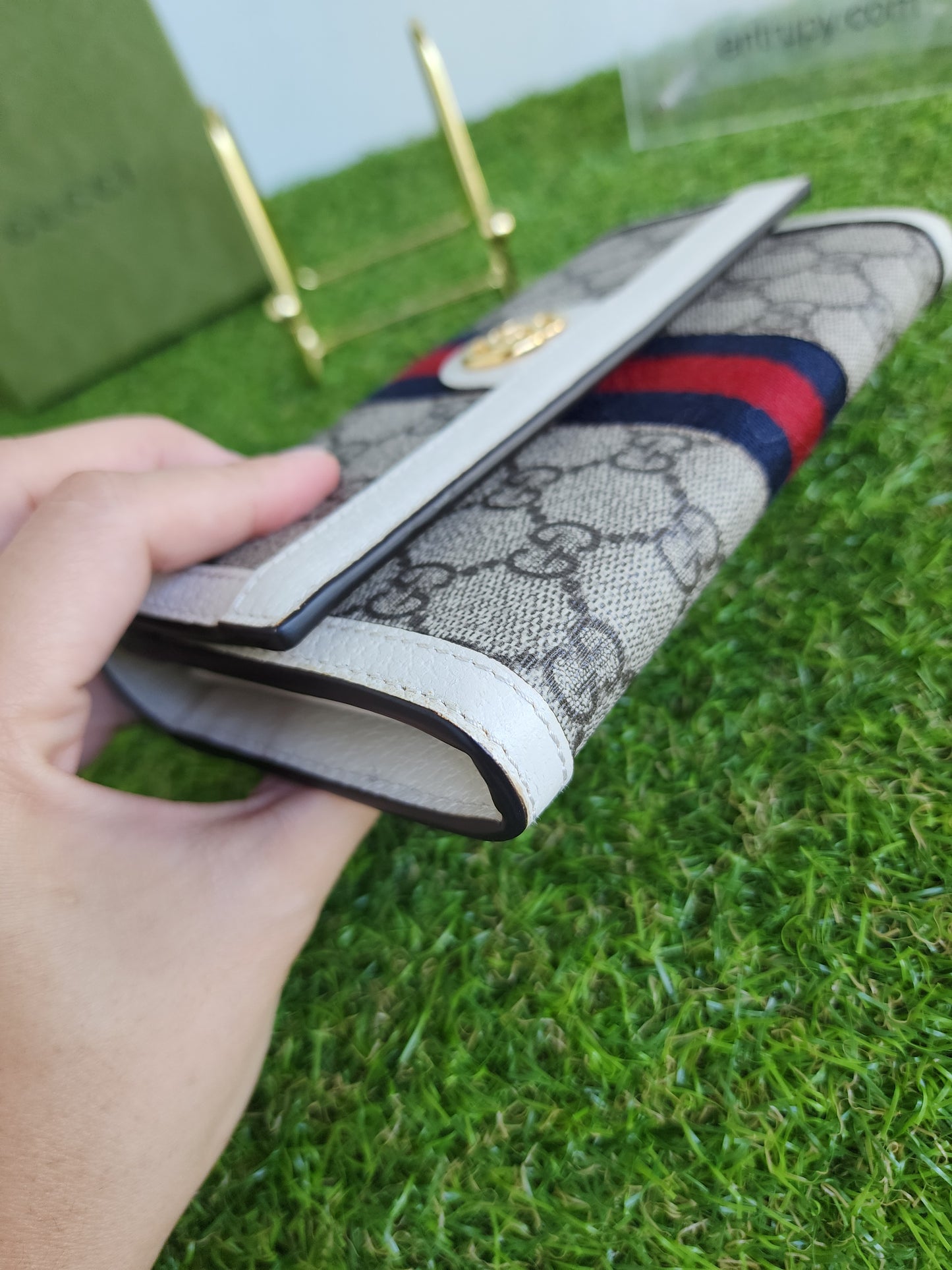 GUCCI OPHIDIA LONG WALLET