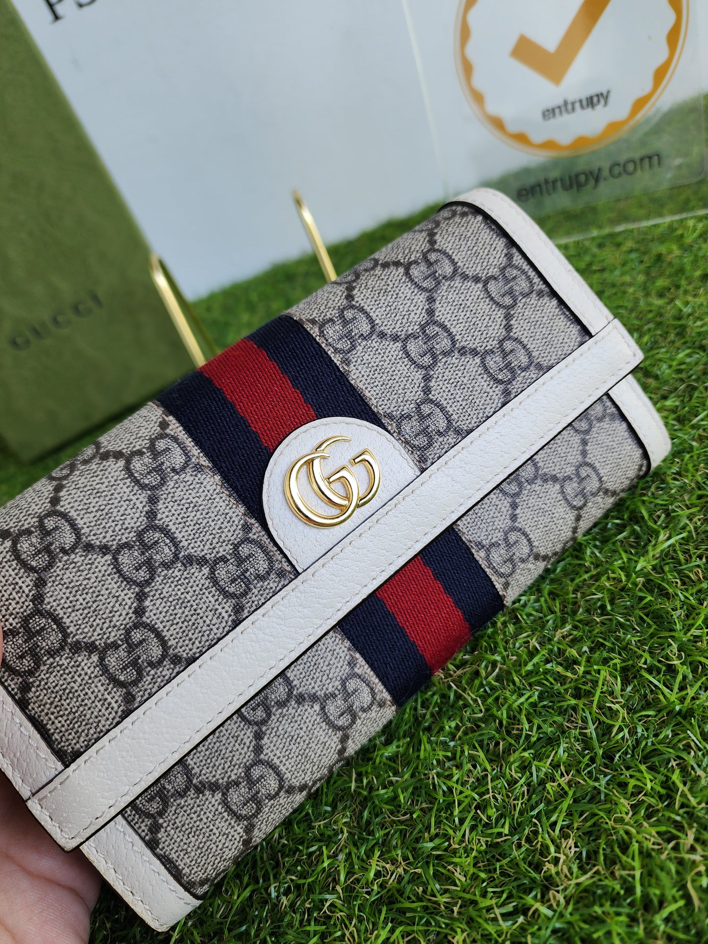GUCCI OPHIDIA LONG WALLET