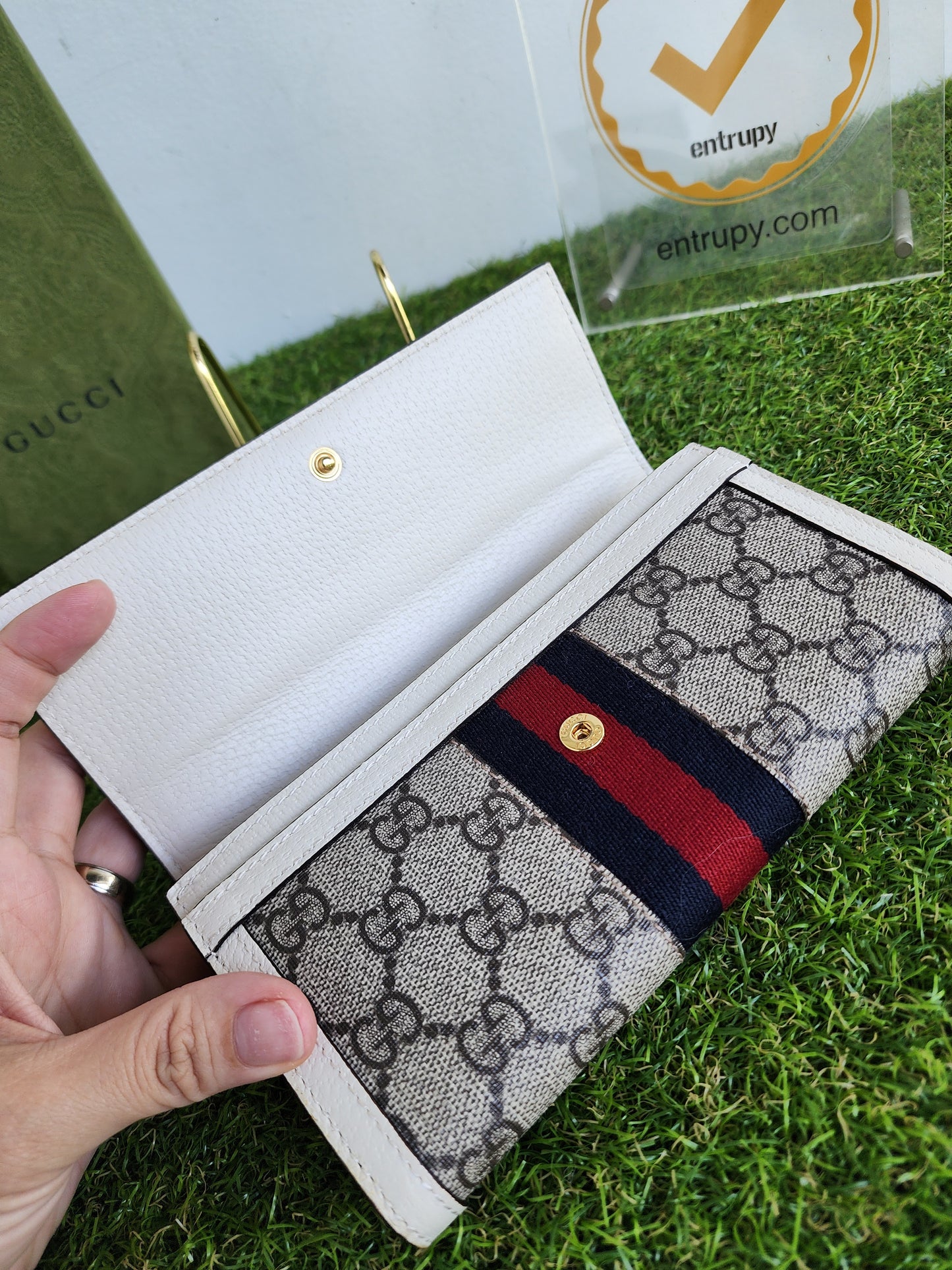 GUCCI OPHIDIA LONG WALLET