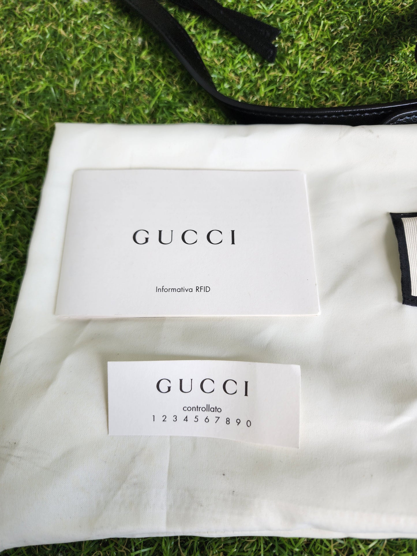 GUCCI MARMONT CAMERA BAG CANVAS