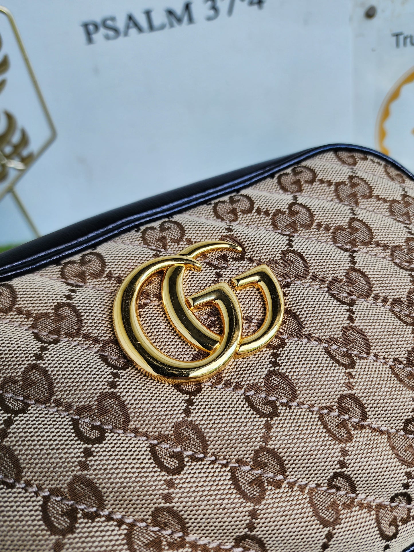 GUCCI MARMONT CAMERA BAG CANVAS