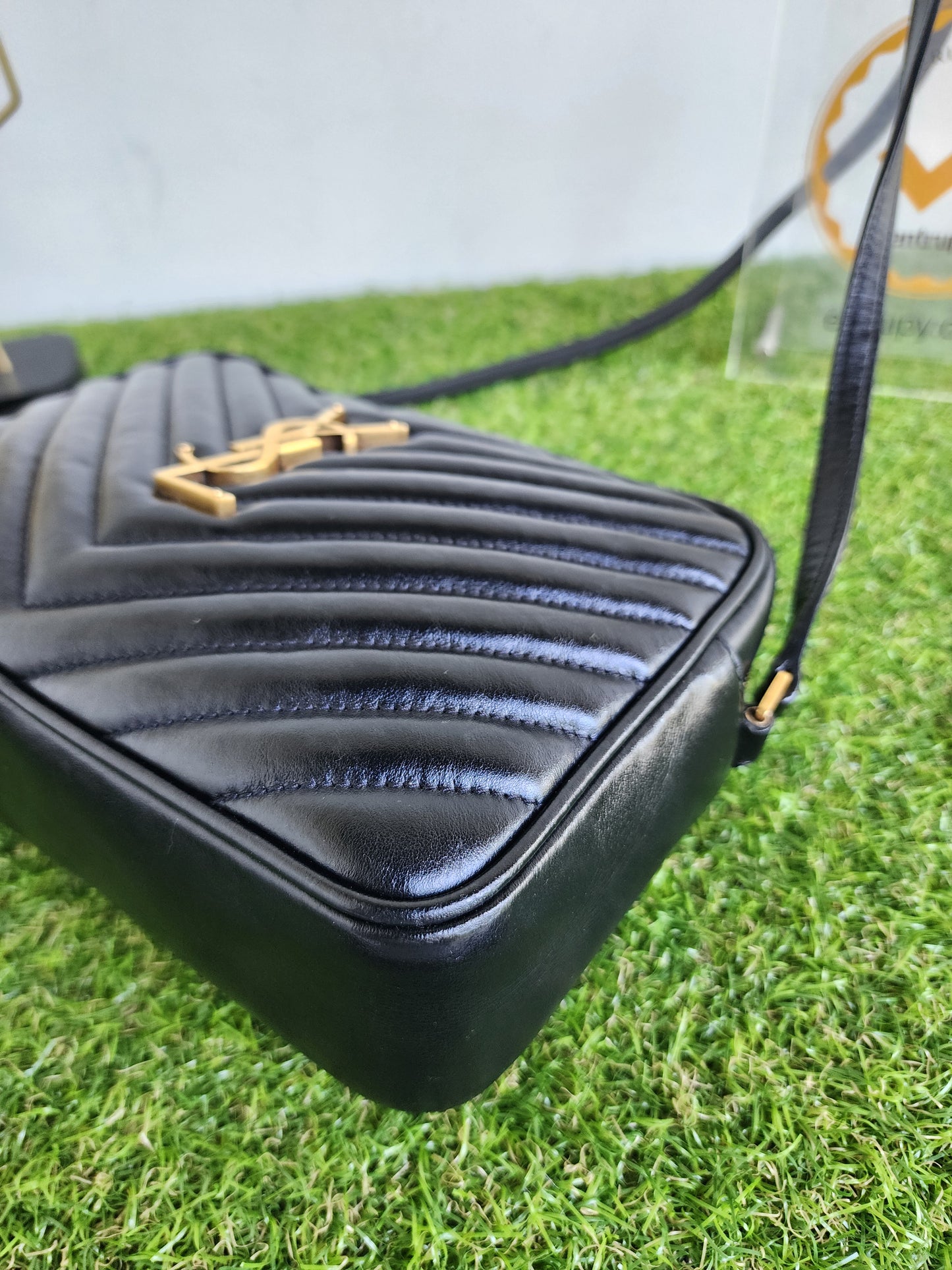 YSL LOU CAMERA BLACK GHW