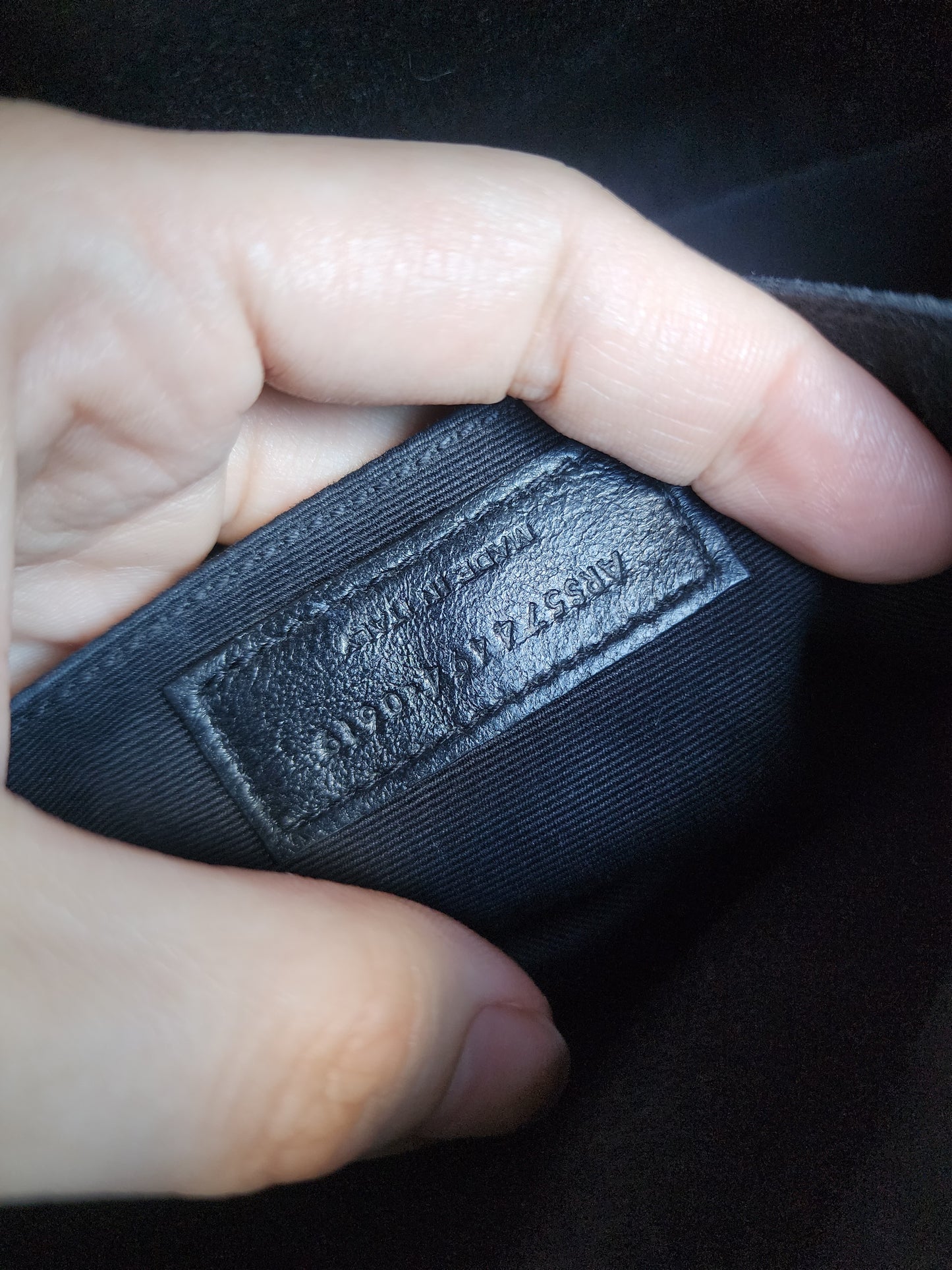 YSL LOU CAMERA BLACK GHW
