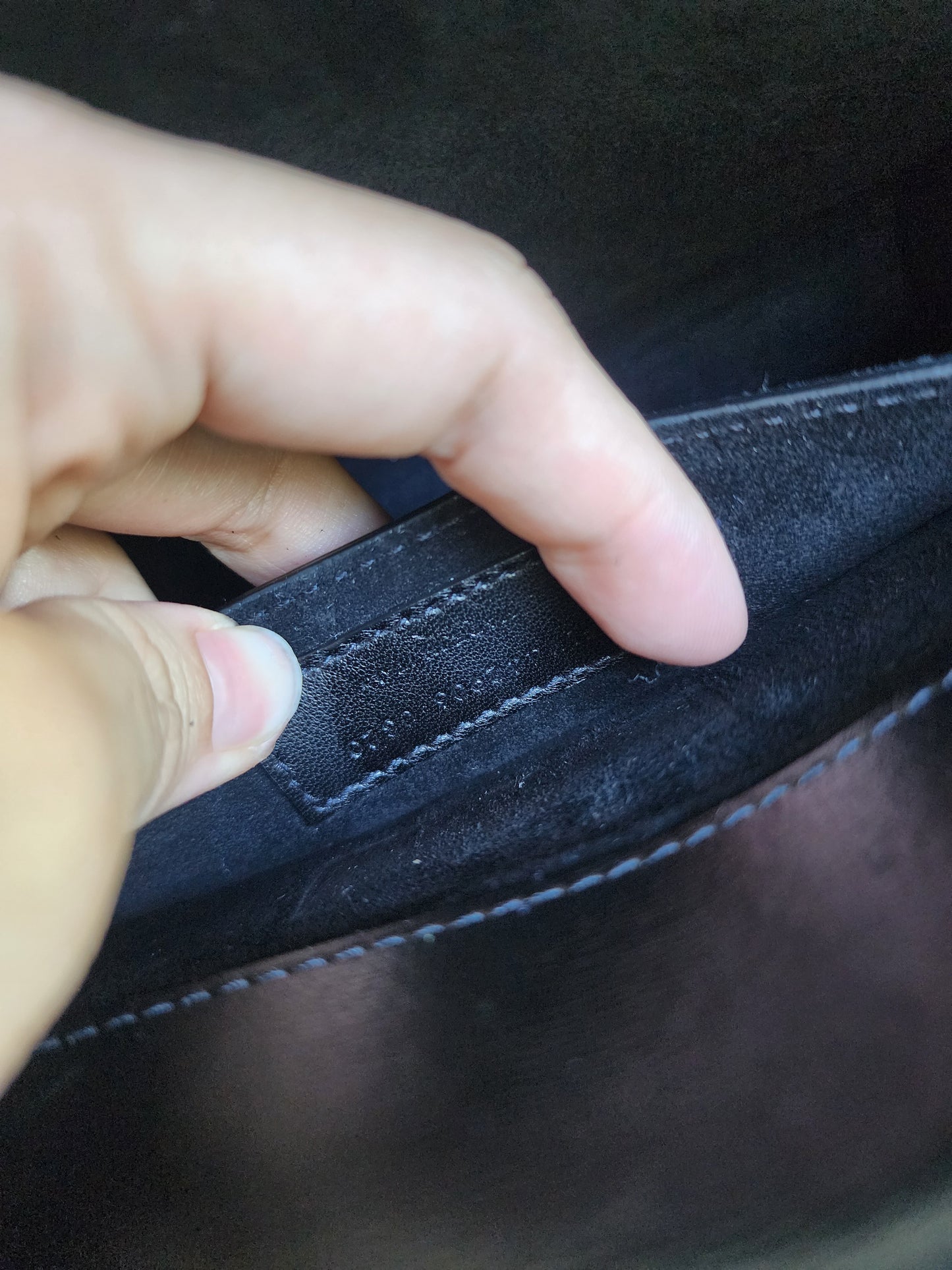YSL SUNSET MEDIUM BLACK SHW