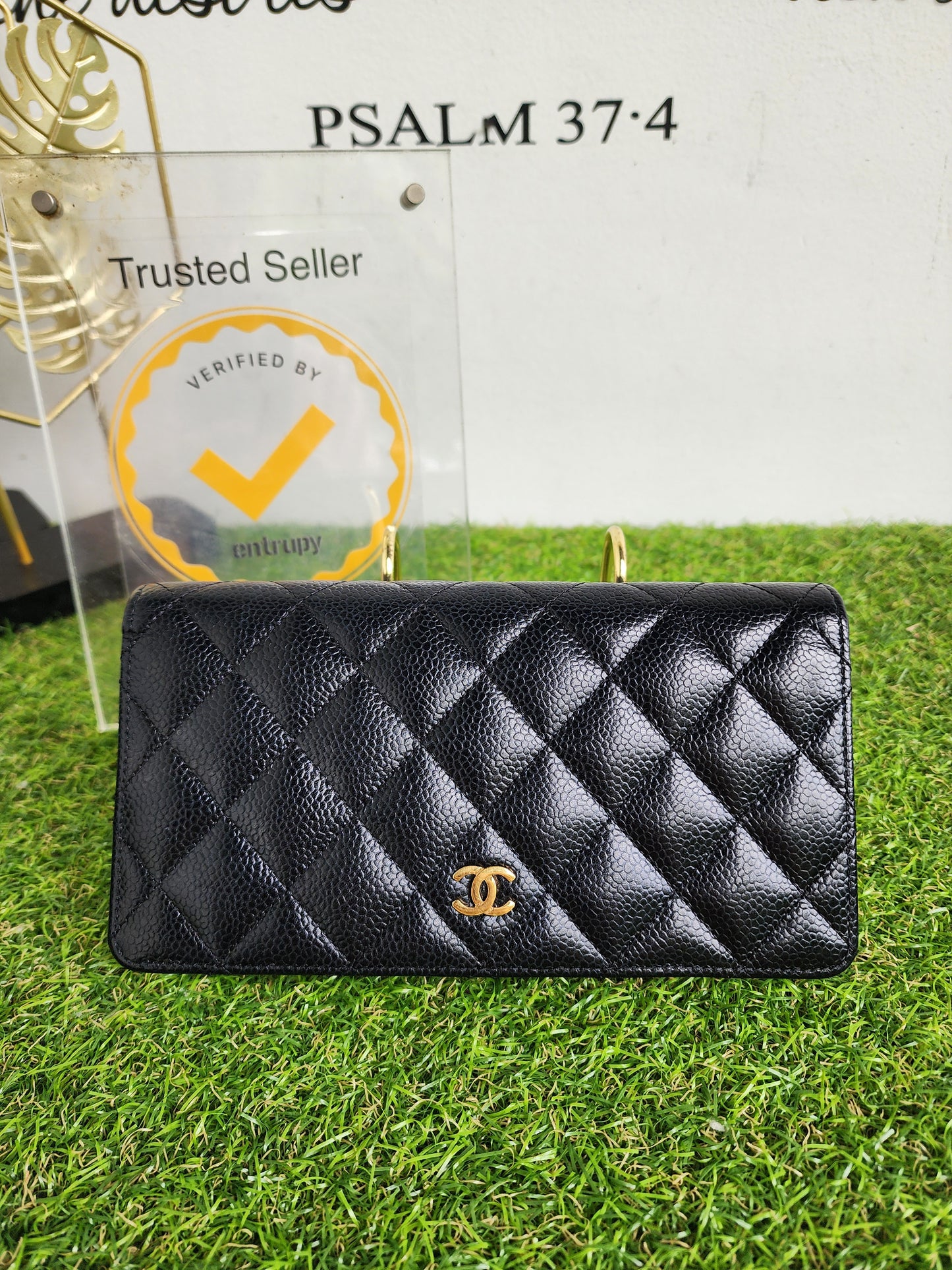 CHANEL FOLD LONG WALLET