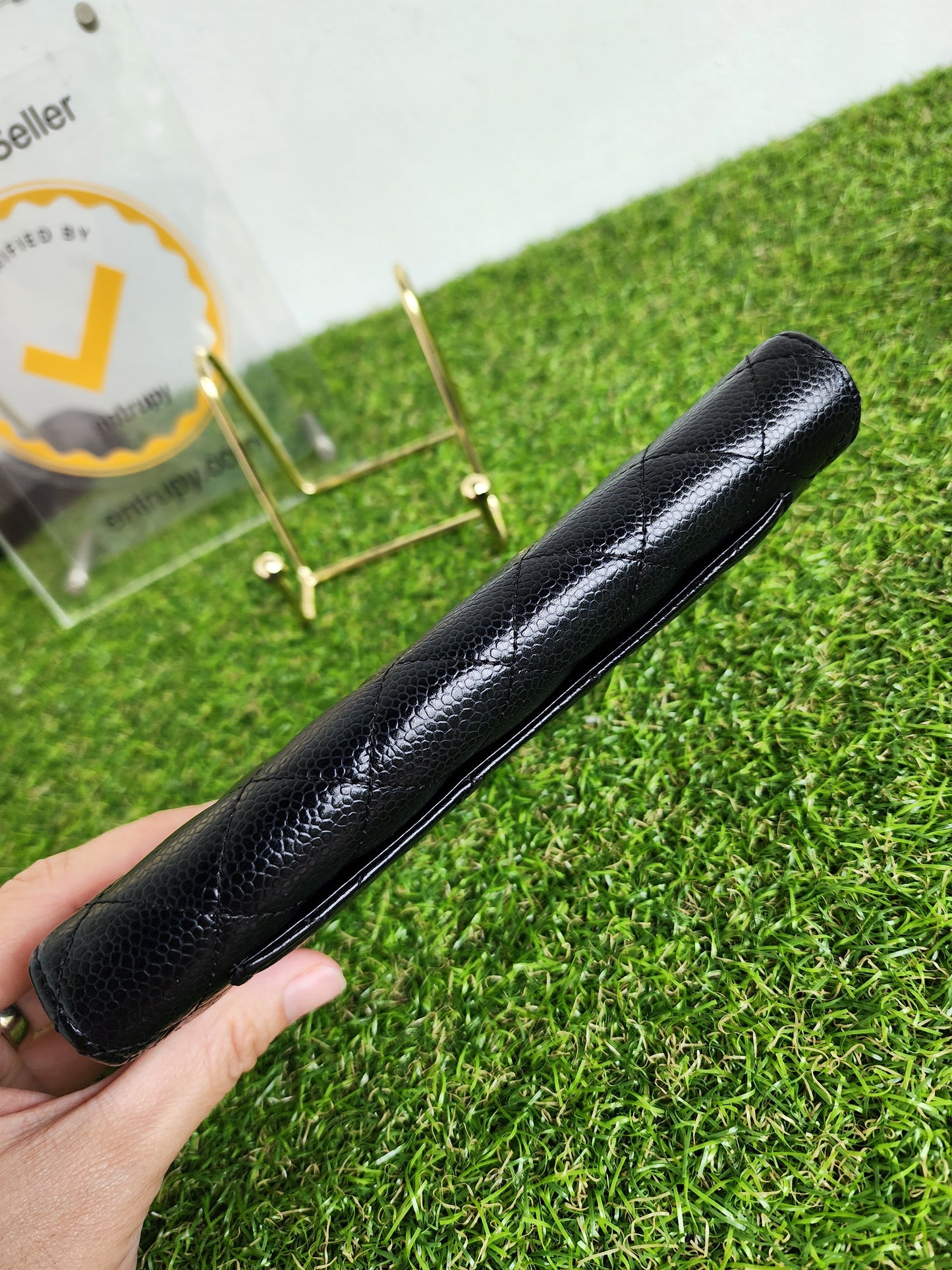 CHANEL FOLD LONG WALLET