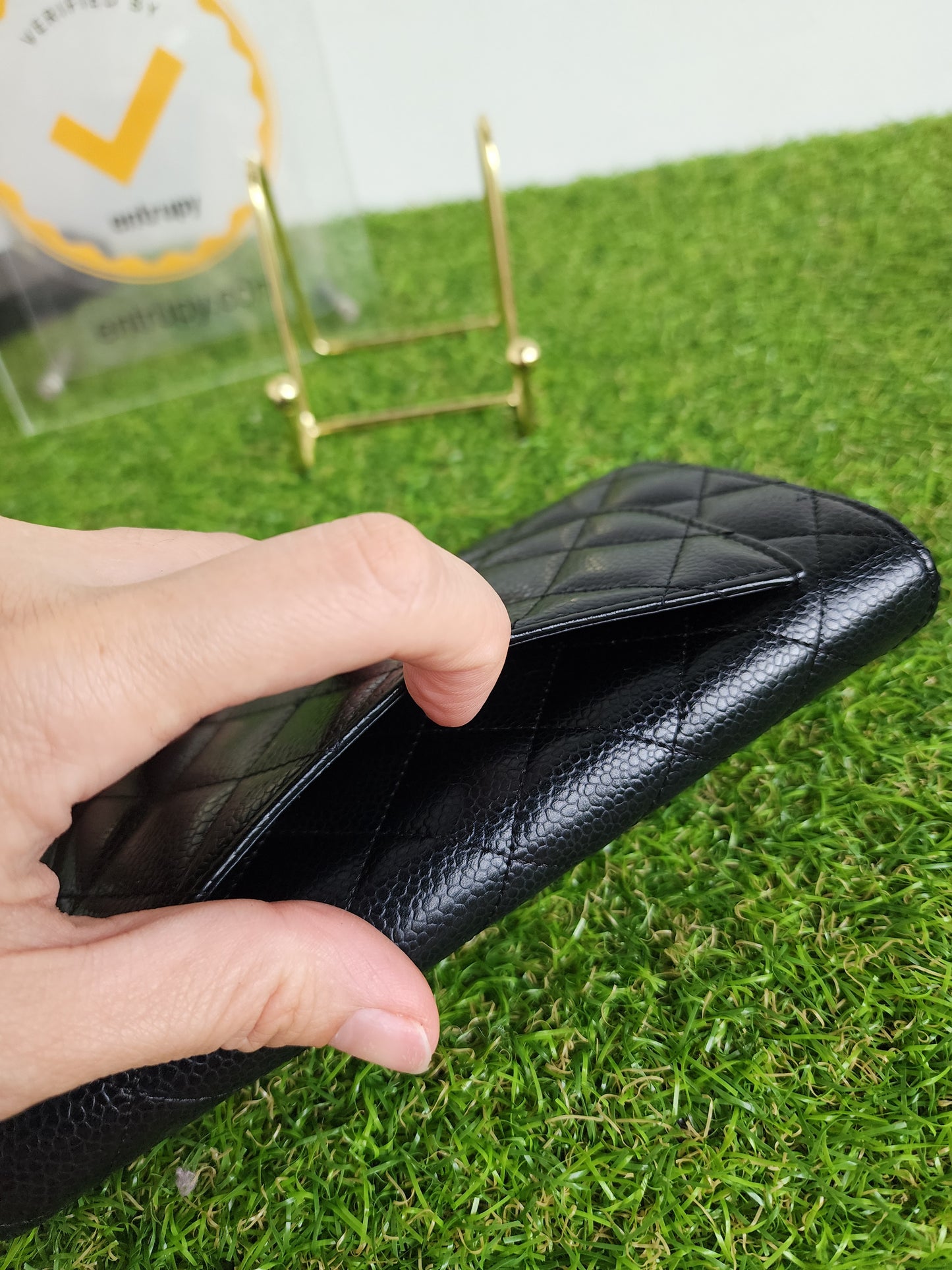 CHANEL FOLD LONG WALLET