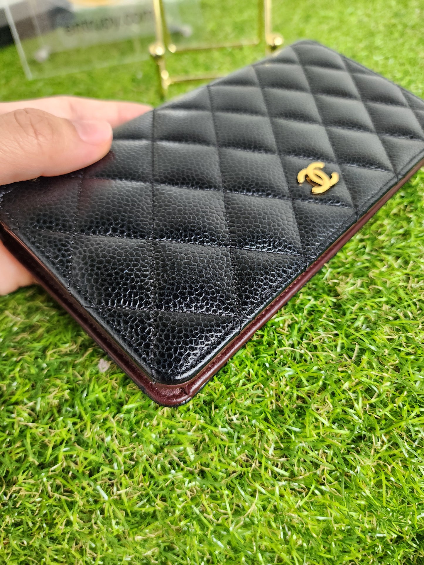 CHANEL FOLD LONG WALLET