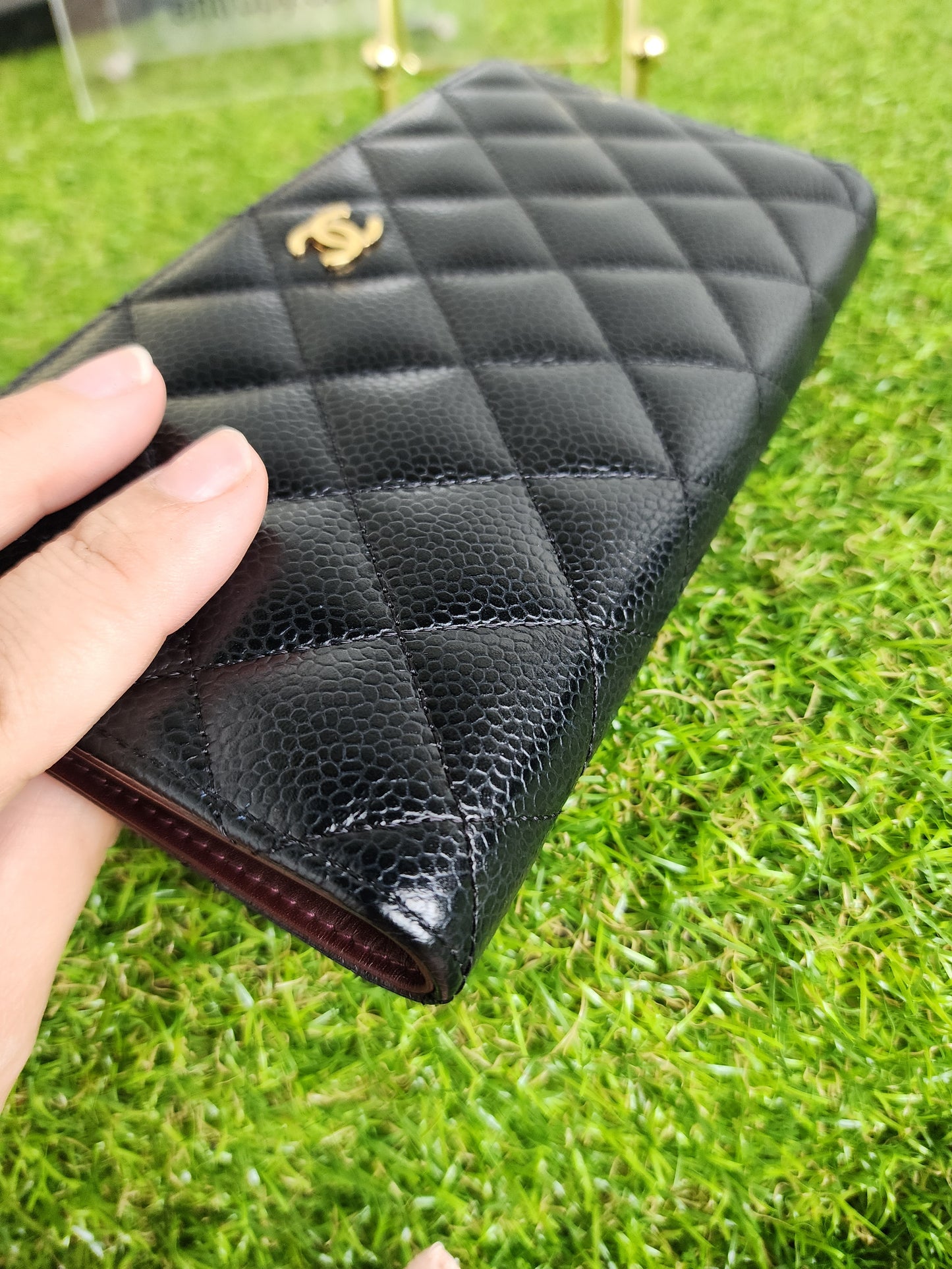 CHANEL FOLD LONG WALLET
