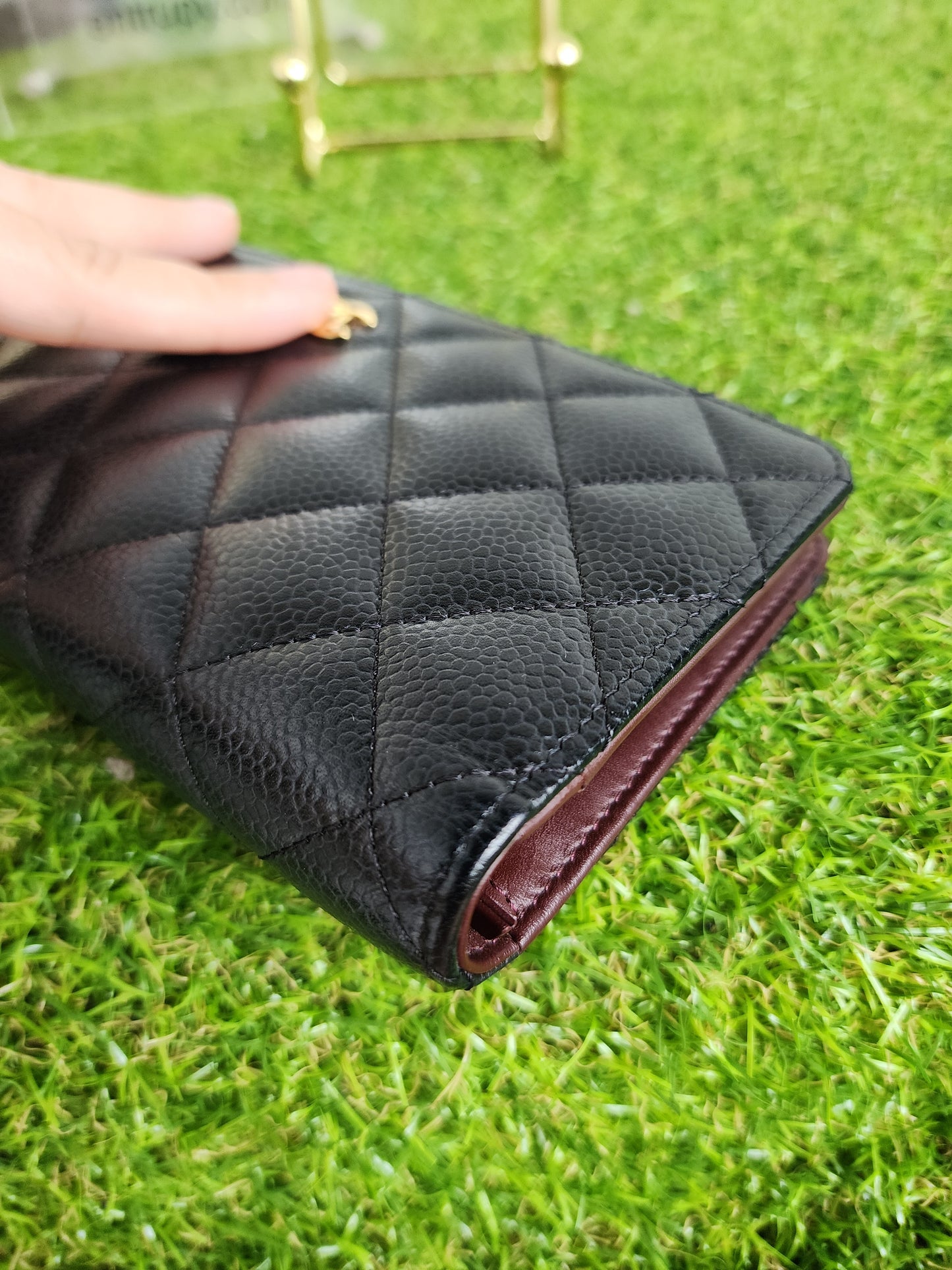 CHANEL FOLD LONG WALLET