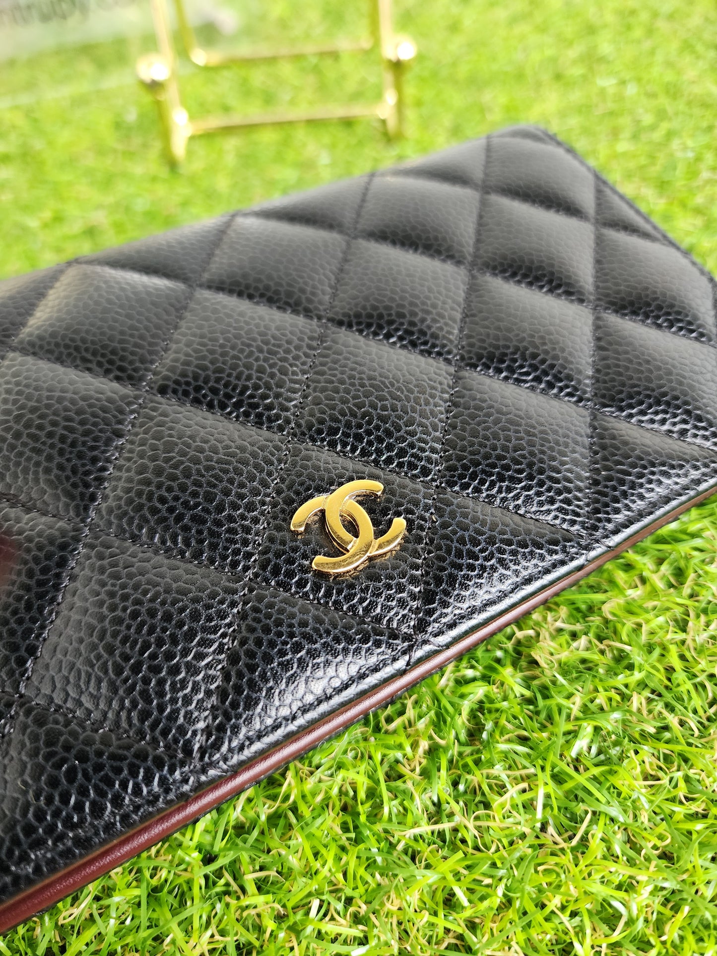 CHANEL FOLD LONG WALLET