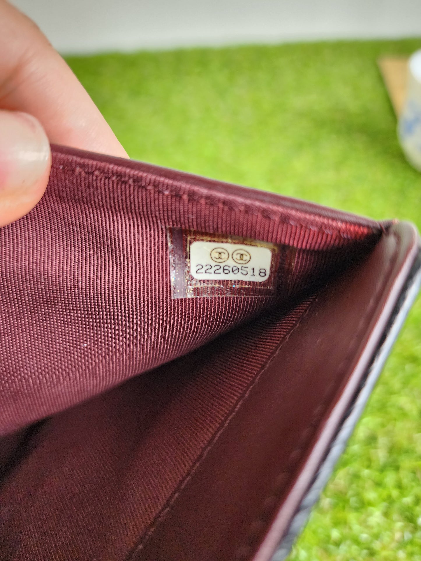 CHANEL FOLD LONG WALLET
