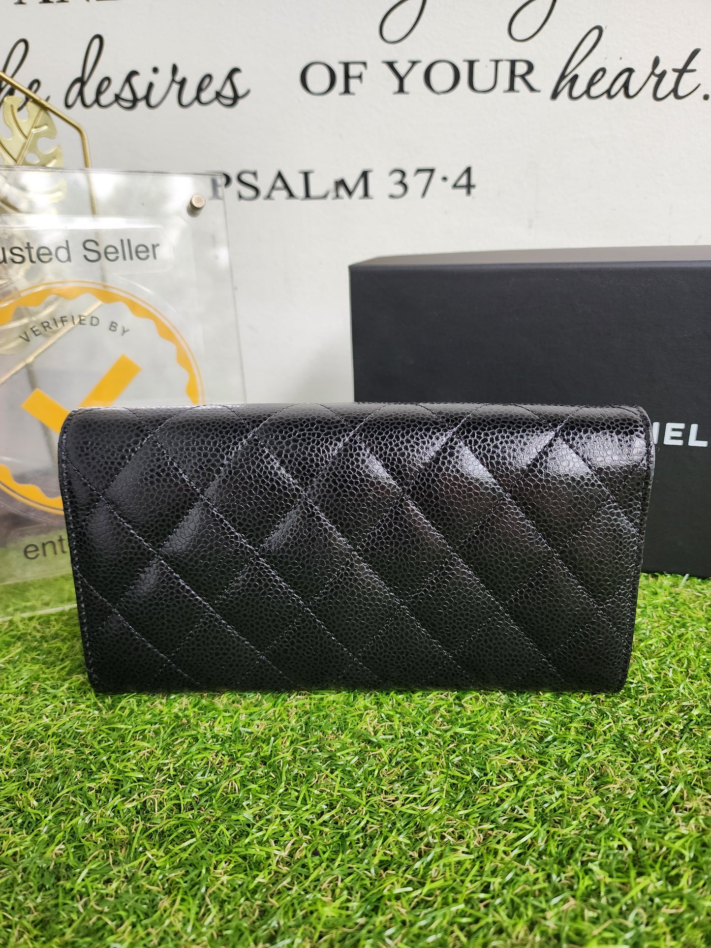 CHANEL CLASSIC FLAP LONG WALLET