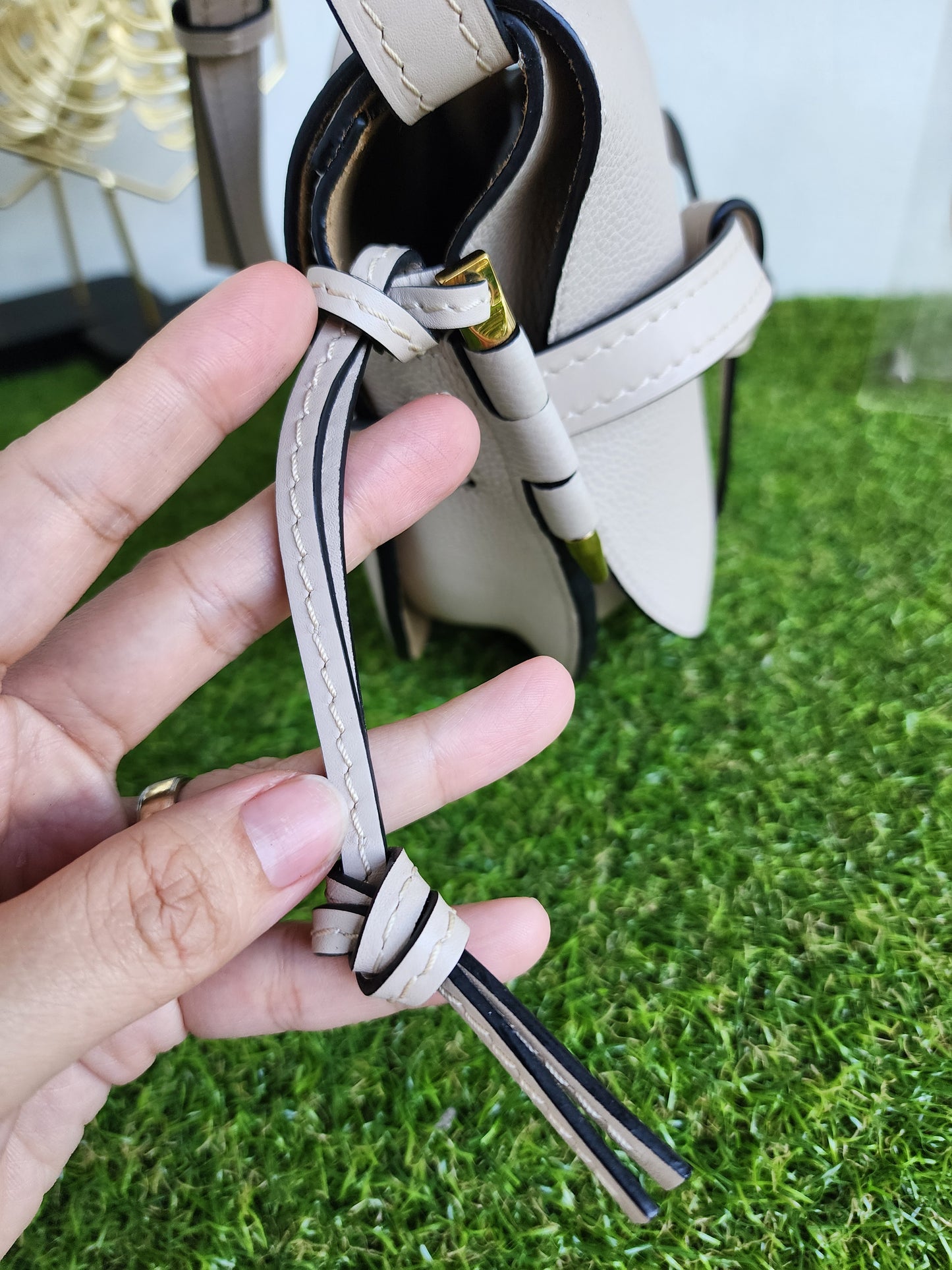 LOEWE GATE SMALL LIGHT OAT