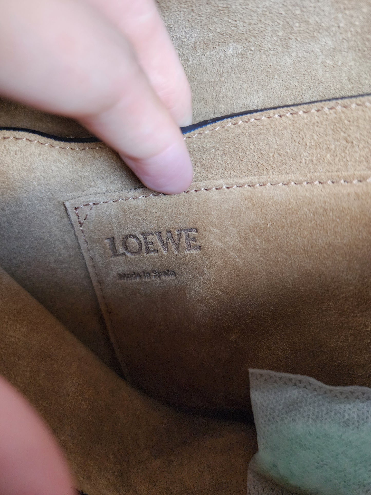 LOEWE GATE SMALL LIGHT OAT