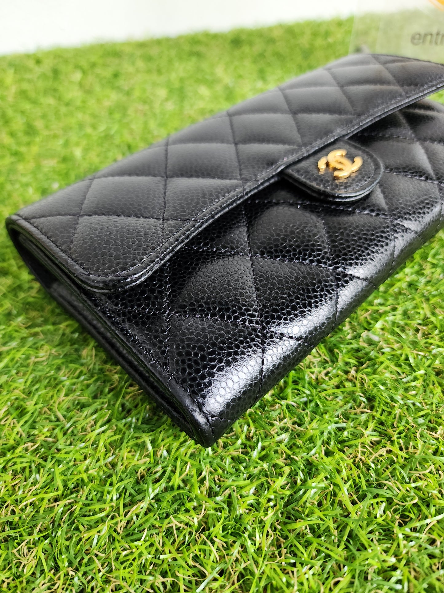 CHANEL CLASSIC FLAP LONG WALLET