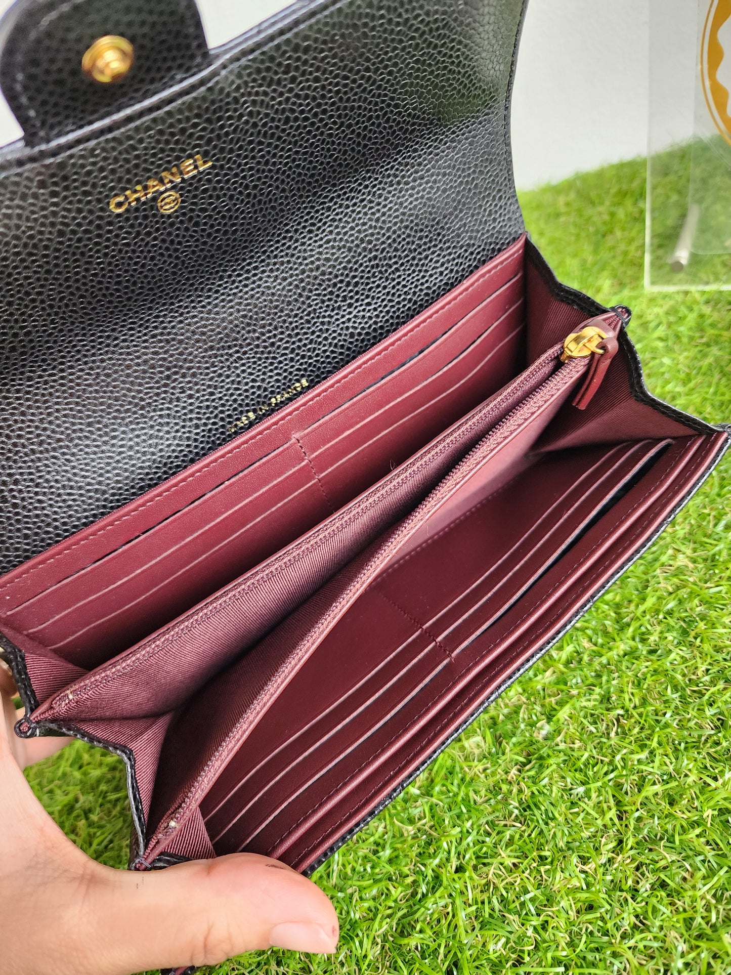 CHANEL CLASSIC FLAP LONG WALLET