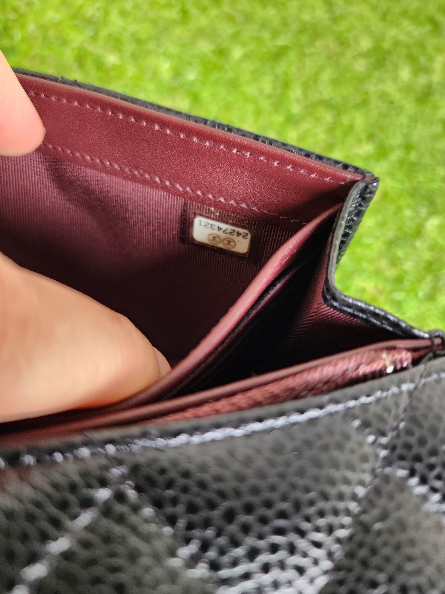 CHANEL CLASSIC FLAP LONG WALLET