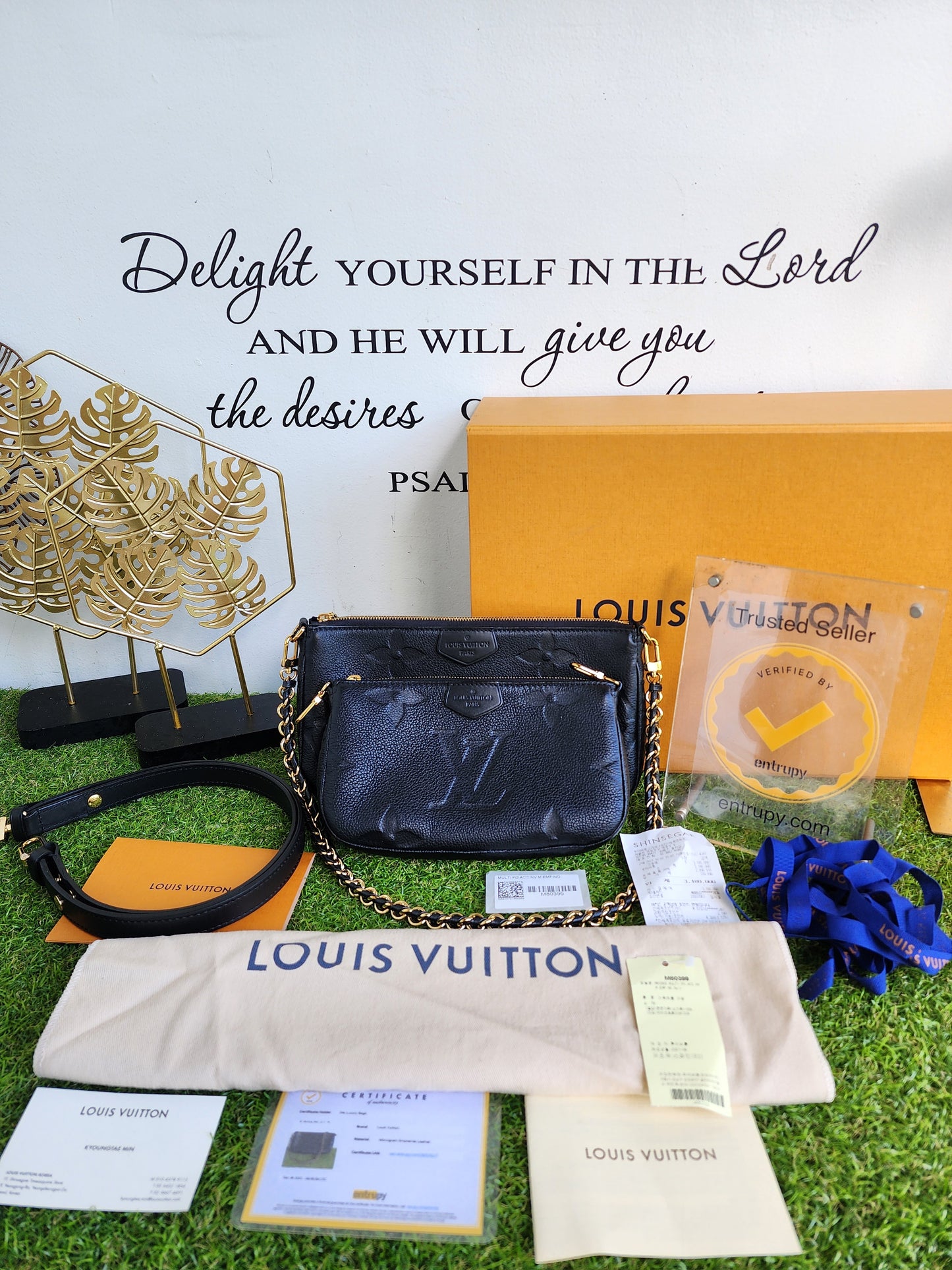 LOUIS VUITTON MULTI POCHETTE EMPRIENTE