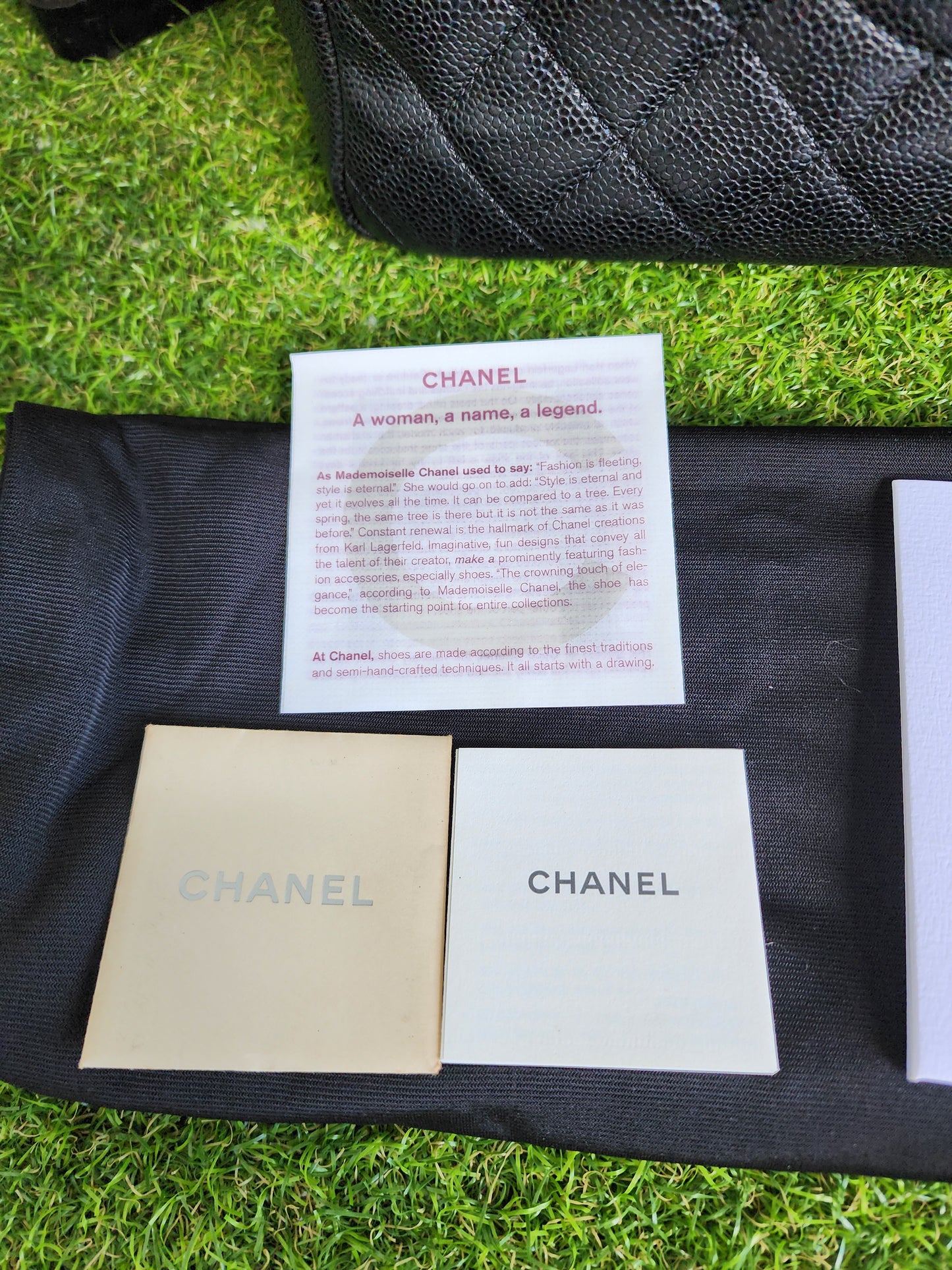 CHANEL GST BLACK GHW