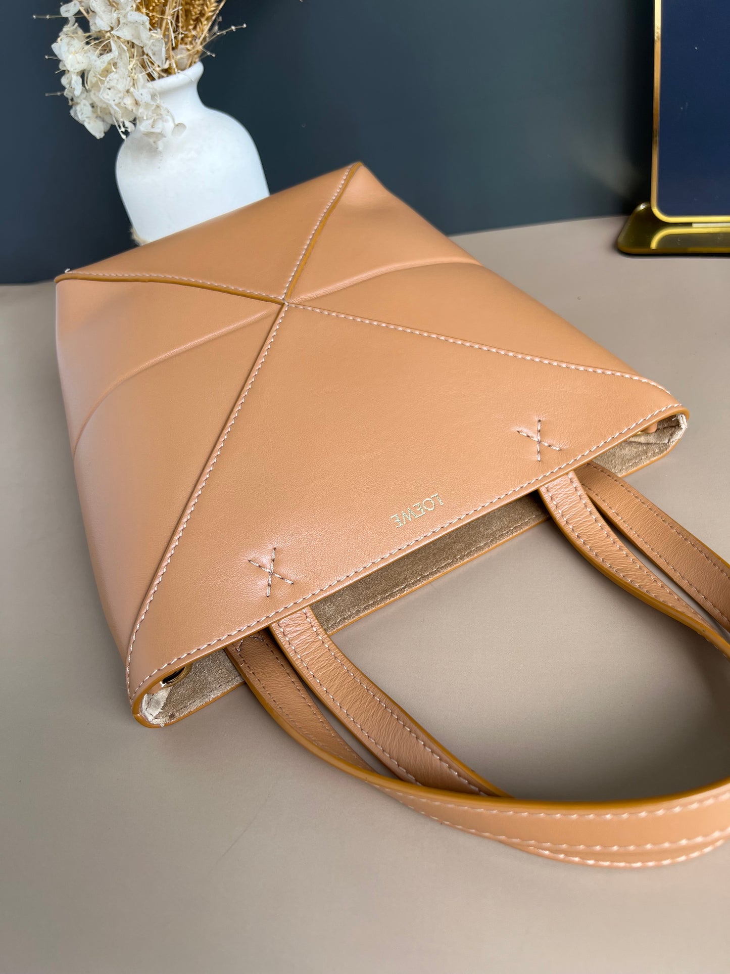 LOEWE MINI PUZZLE FOLD TOTE BAG