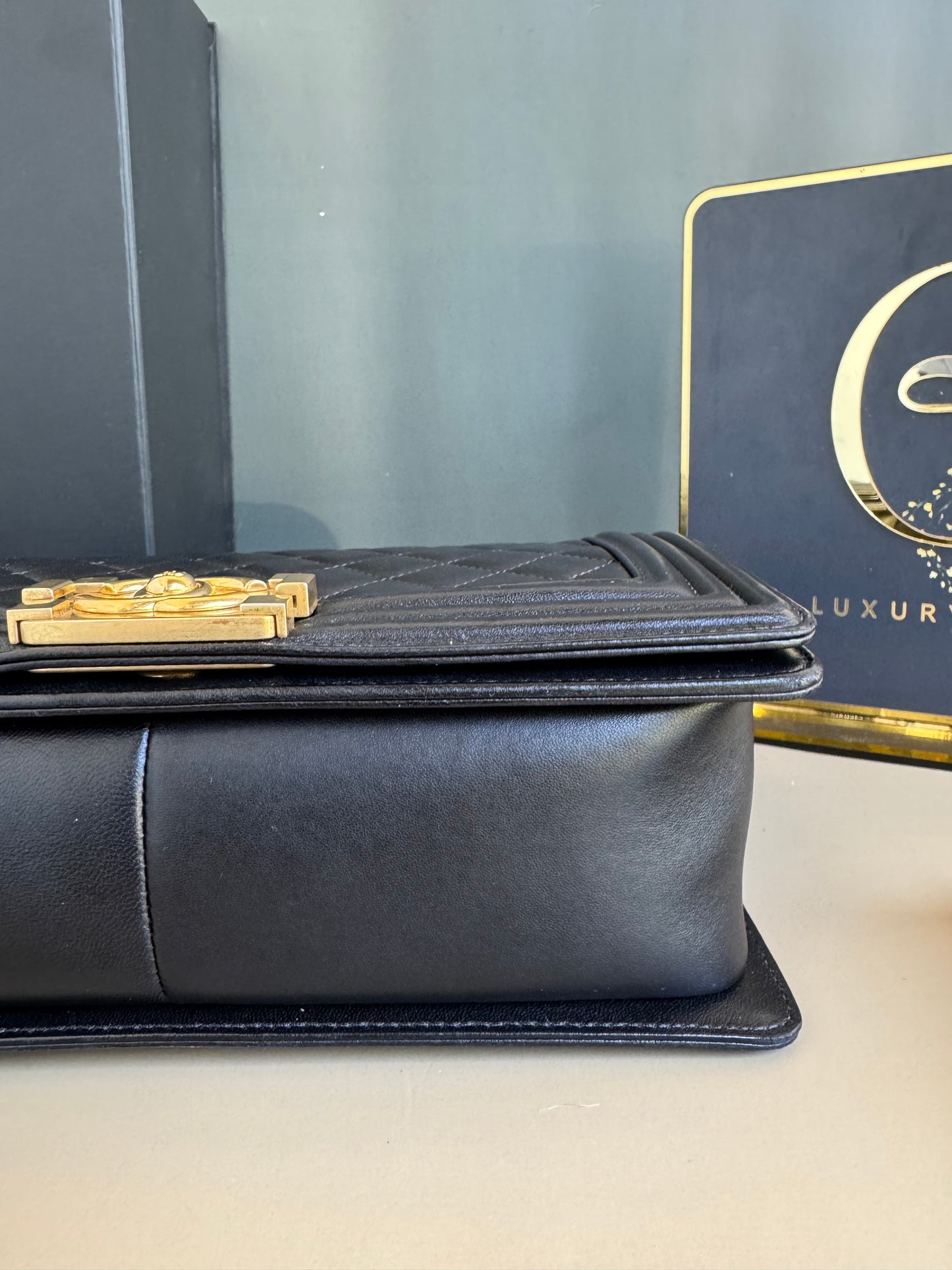 CHANEL LE BOY OLD MEDIUM