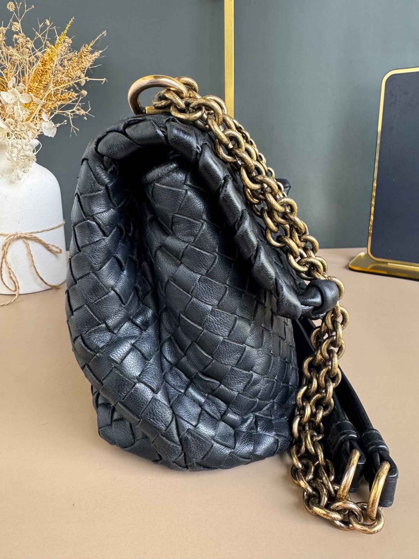 BOTTEGA VENETA OLIMPIA SHOULDER BAG