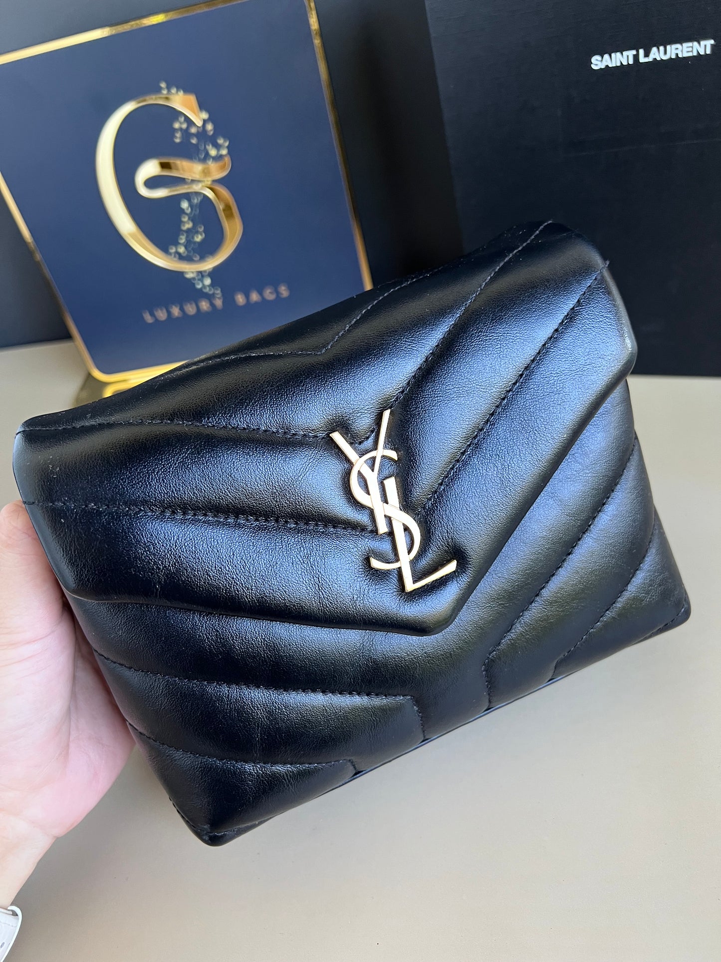 YSL SAINT LAURENT TOY LOU