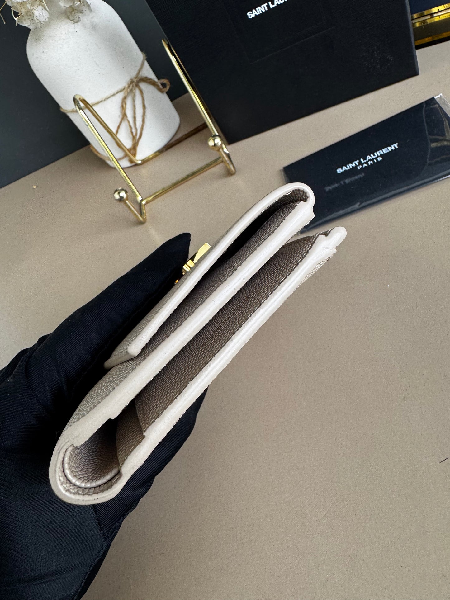 YSL BI FOLD WALLET