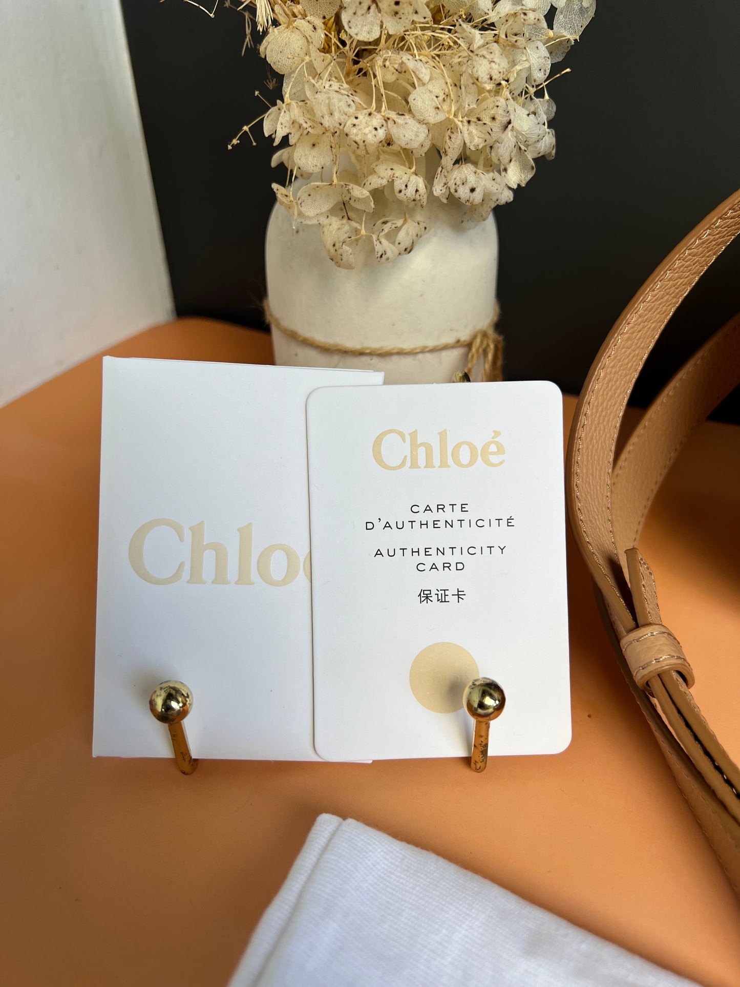 CHLOE MARCIE ROUND CROSSBODY BAG