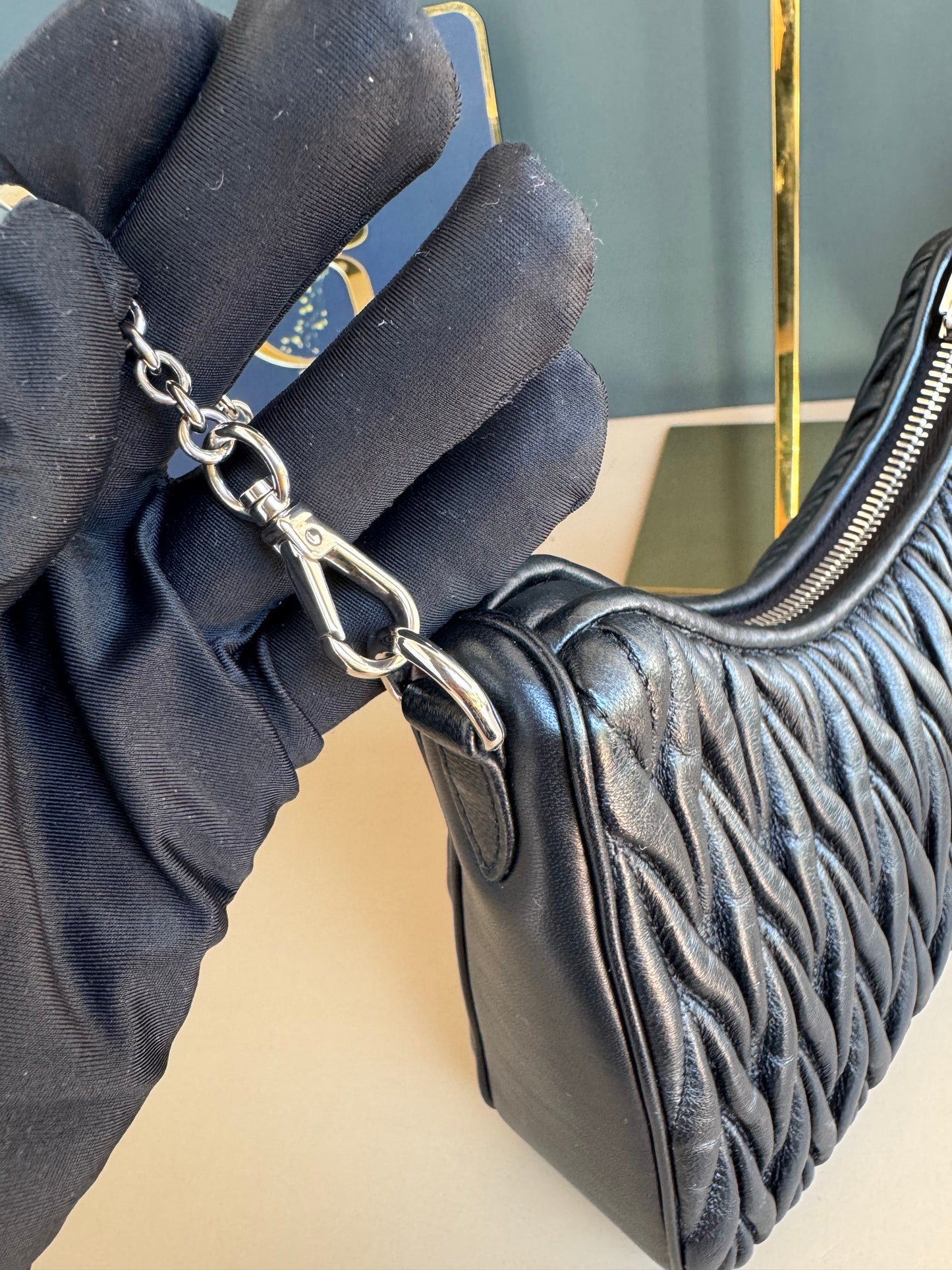 MIU MIU WANDER MULTI POCHETTE