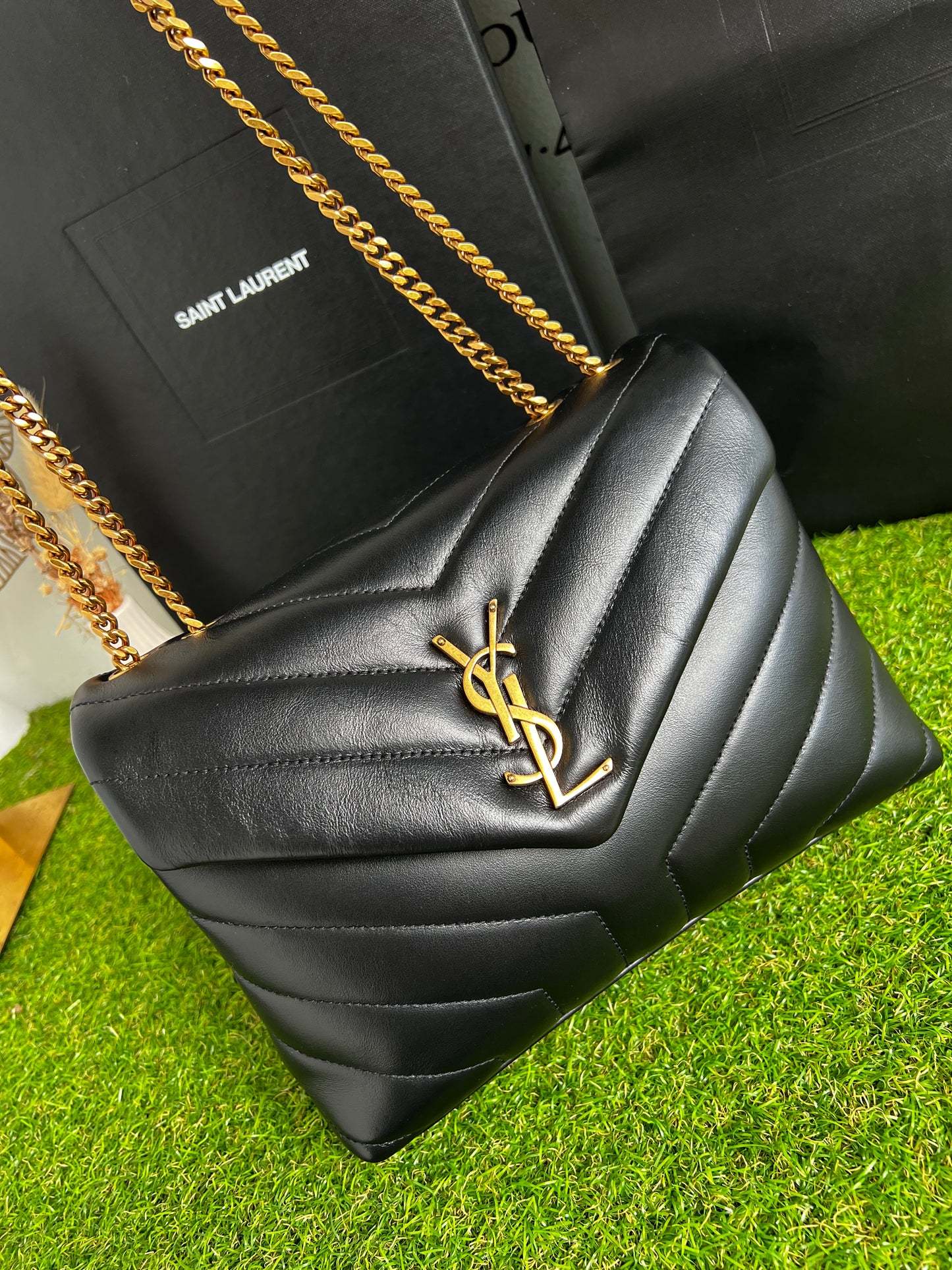 YSL SAINT LAURENT SMALL LOU