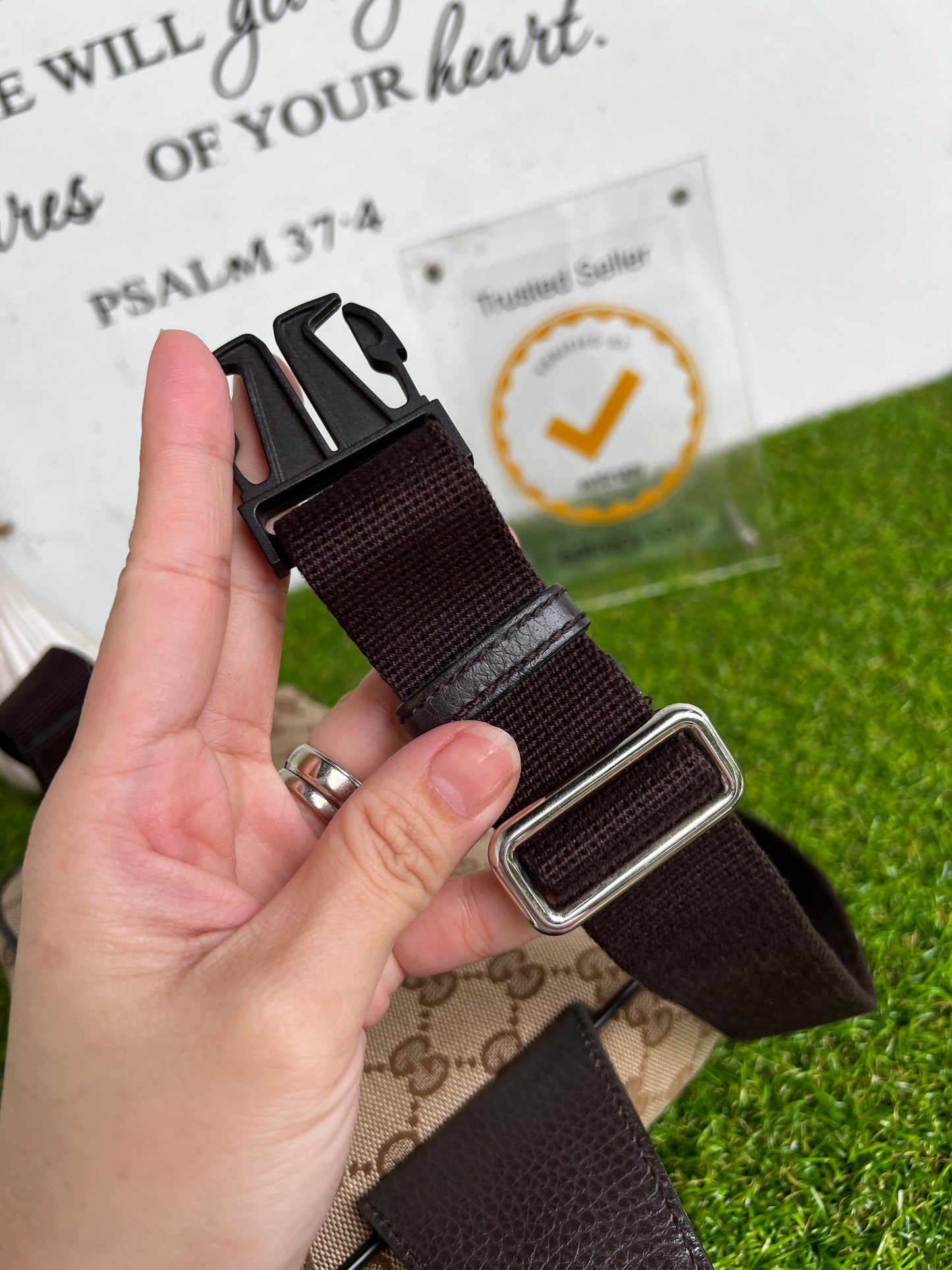 GUCCI CANVAS BELTBAG