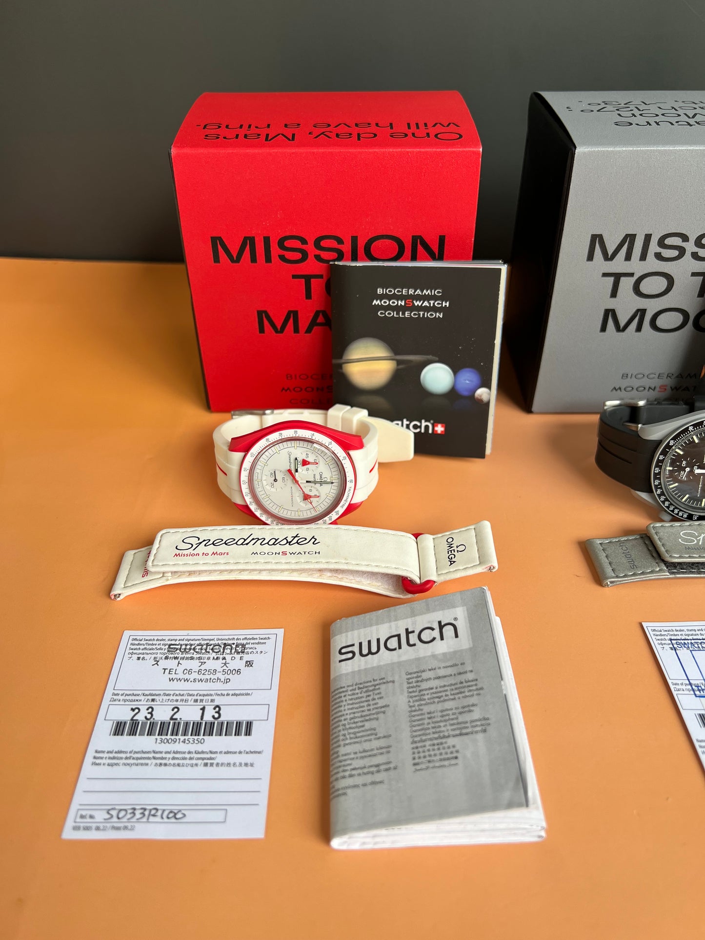 SWATCH X OMEGA MOONSWATCH