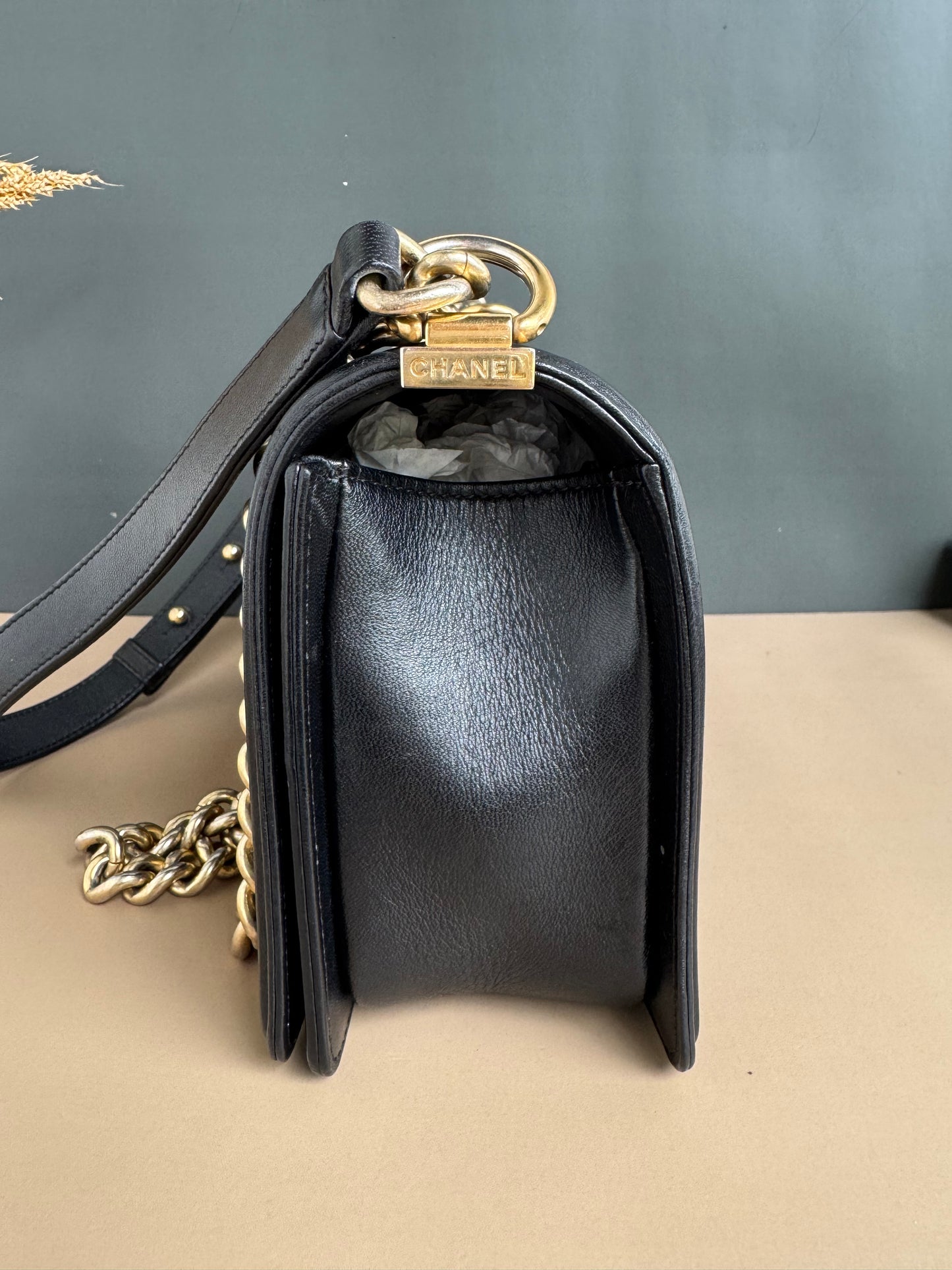 CHANEL LE BOY OLD MEDIUM