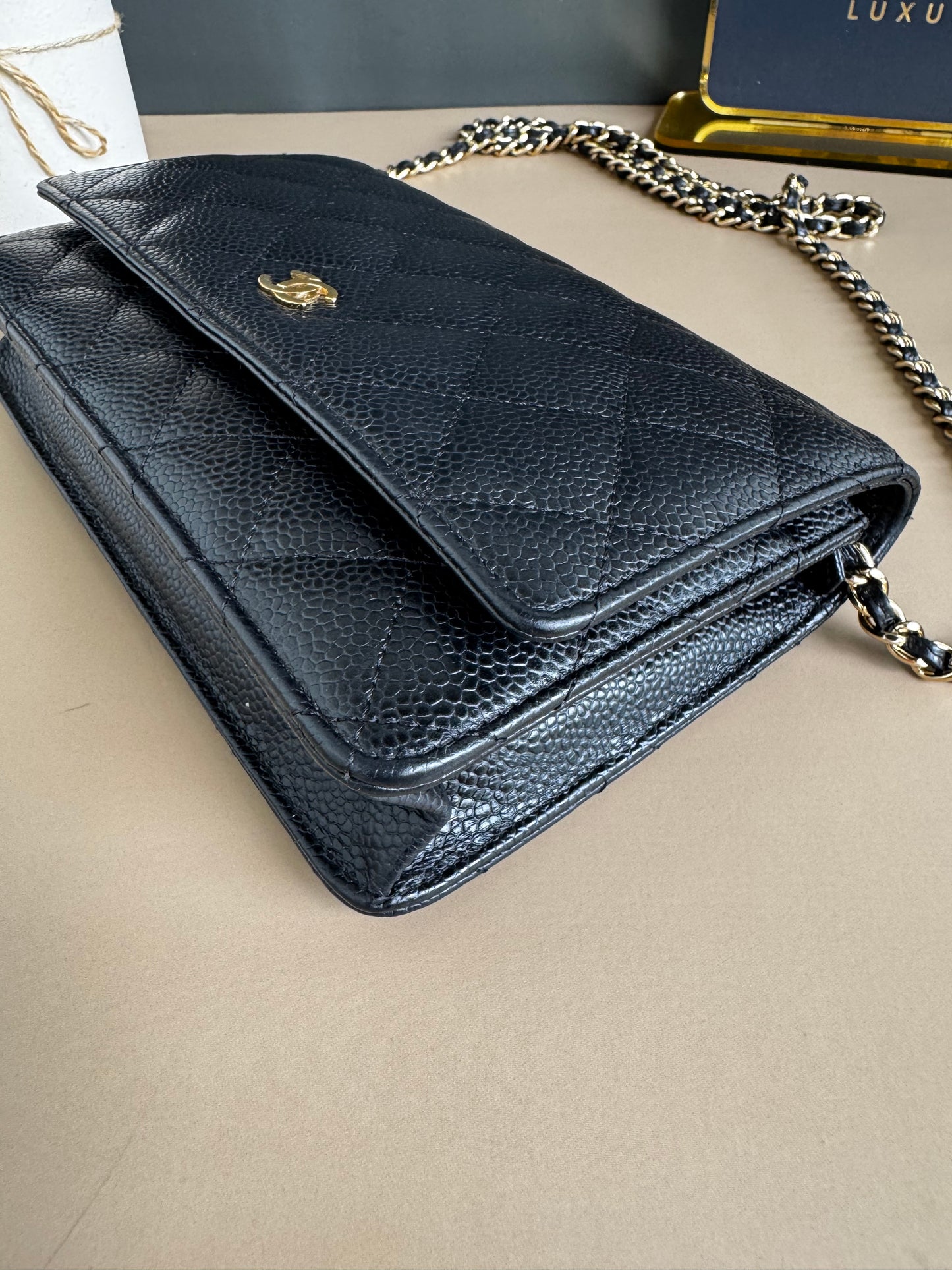 CHANEL WALLET ON CHAIN