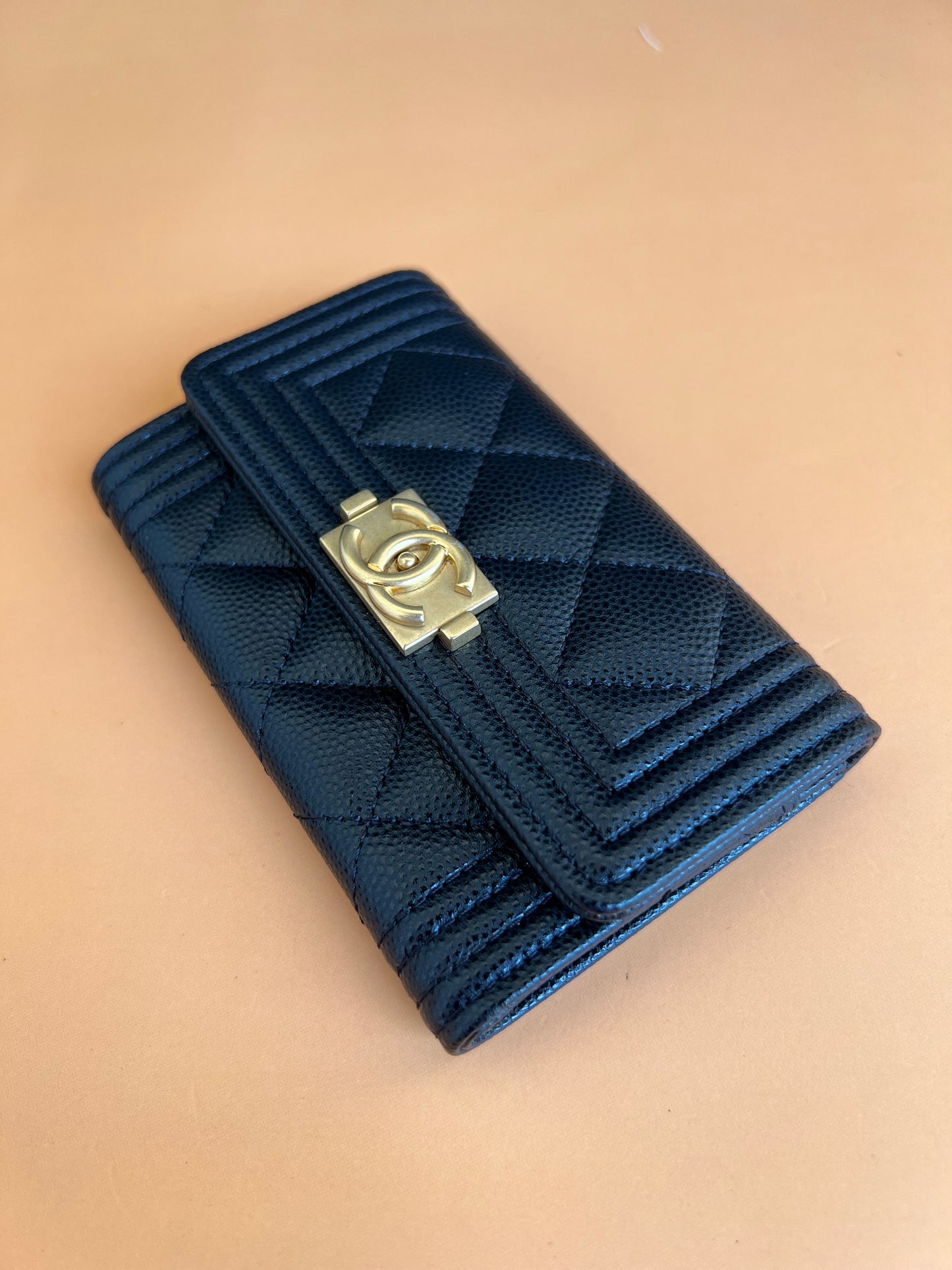 CHANEL LE BOY CARD HOLDER
