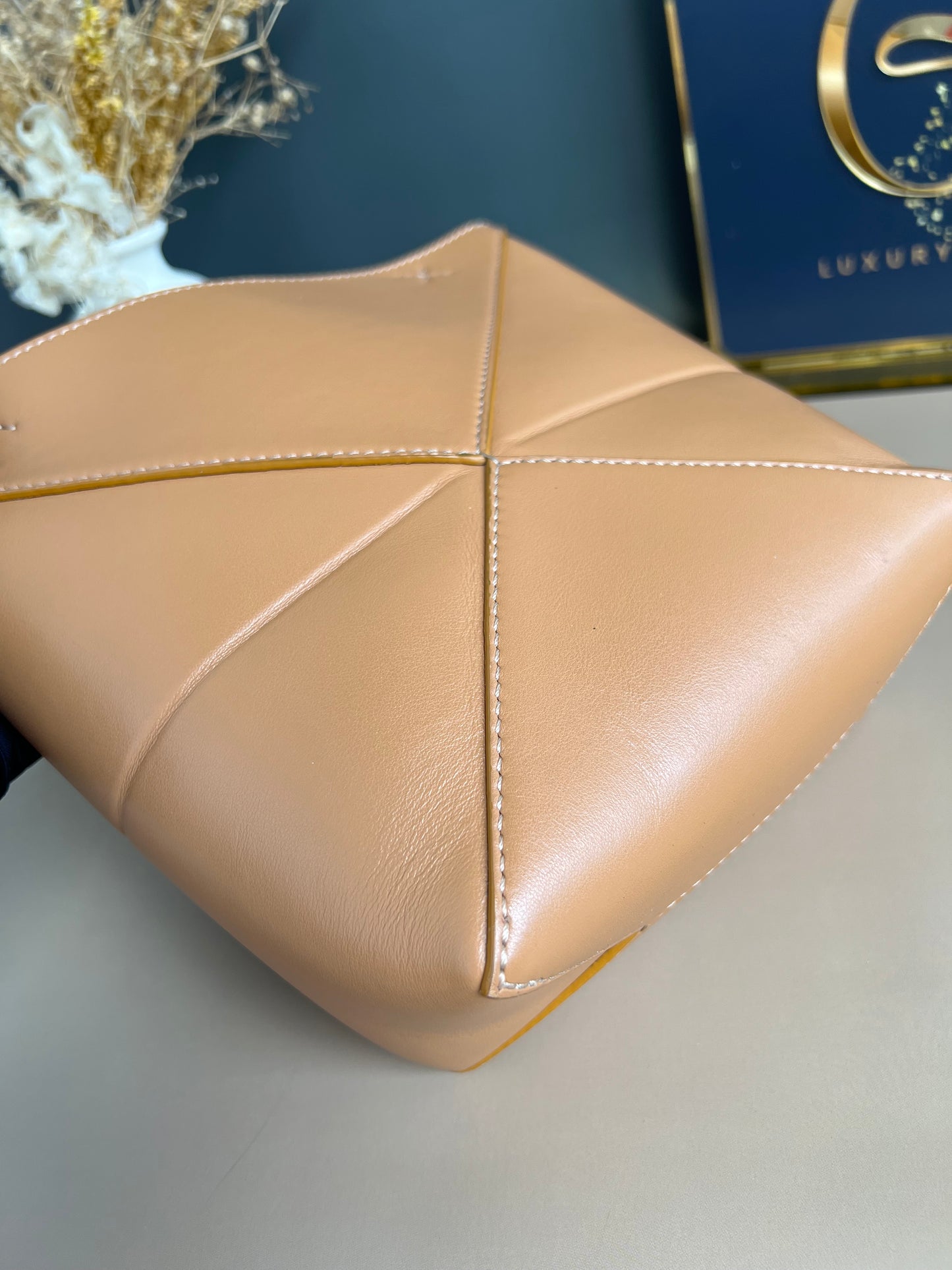 LOEWE MINI PUZZLE FOLD TOTE BAG