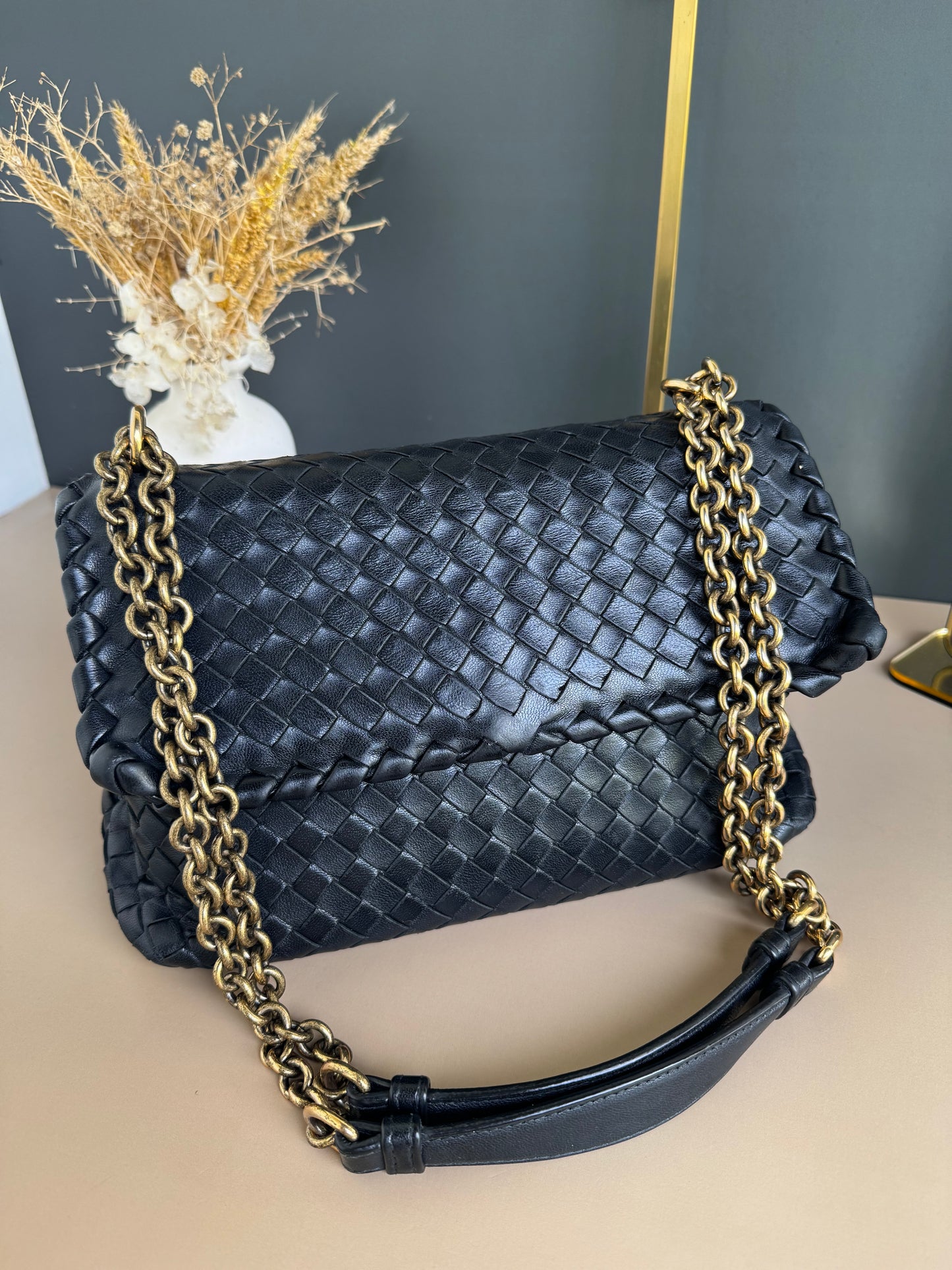 BOTTEGA VENETA OLIMPIA SHOULDER BAG