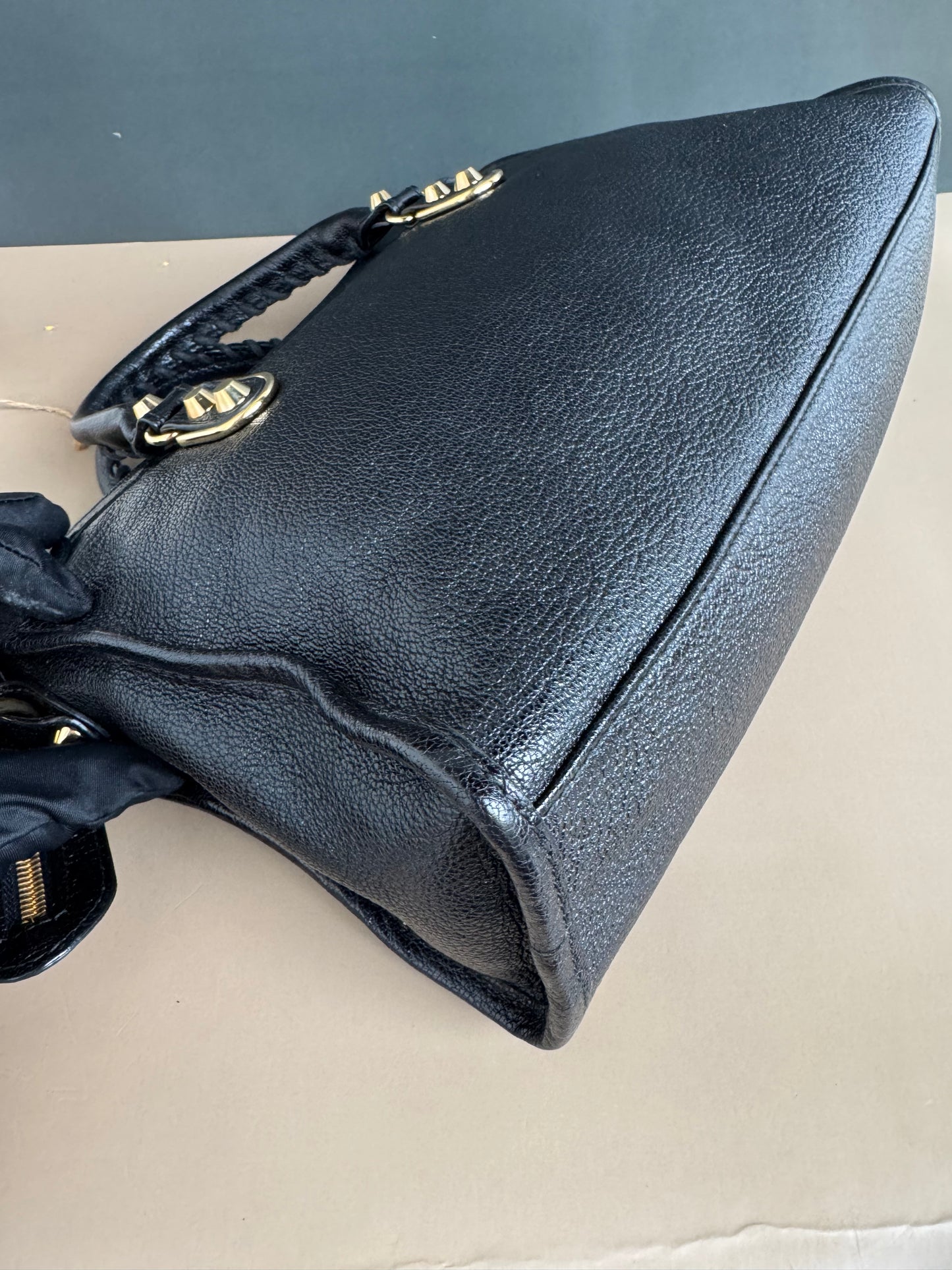 BALENCIAGA METALIC EDGE SMALL