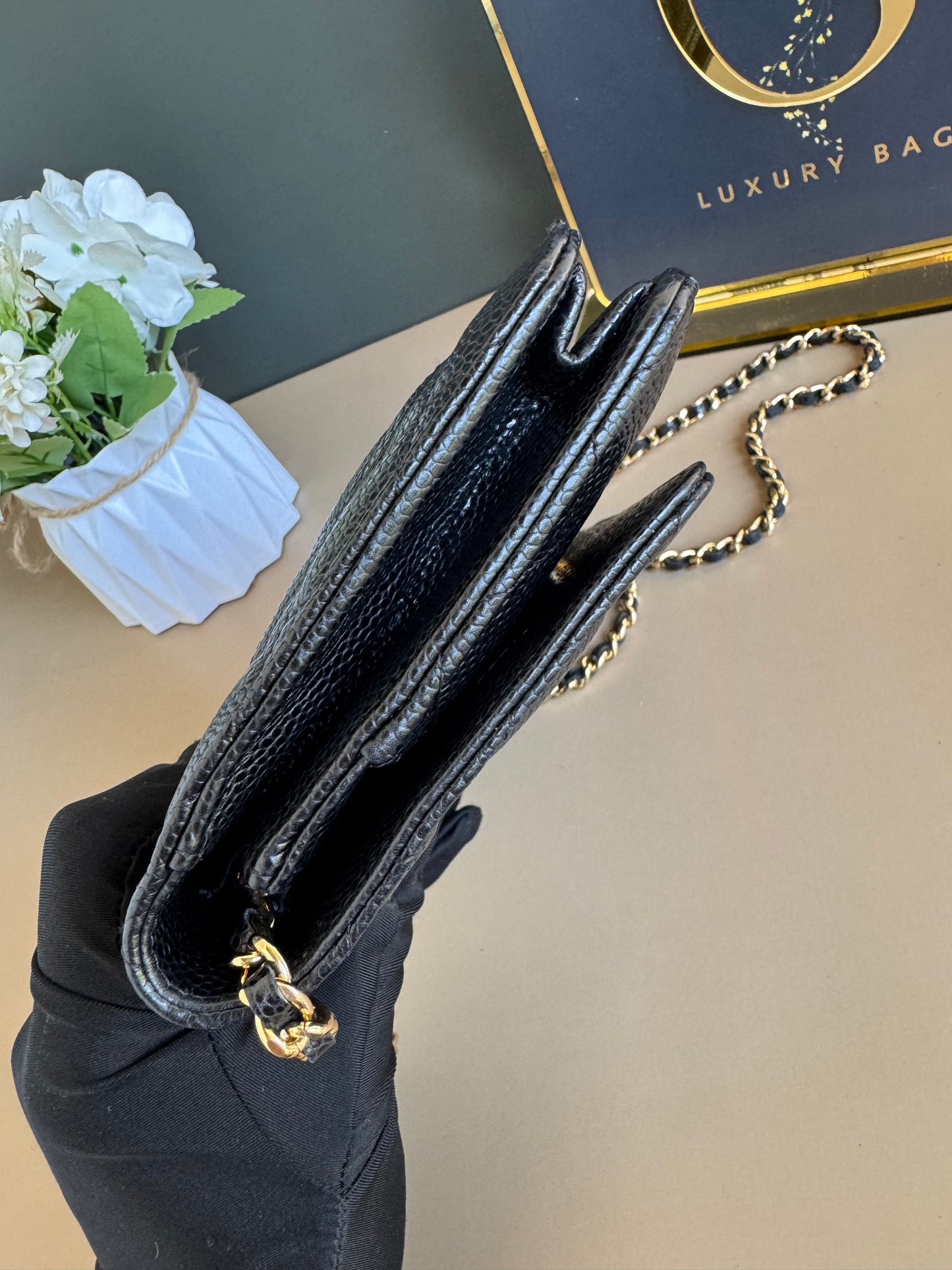 CHANEL WALLET ON CHAIN