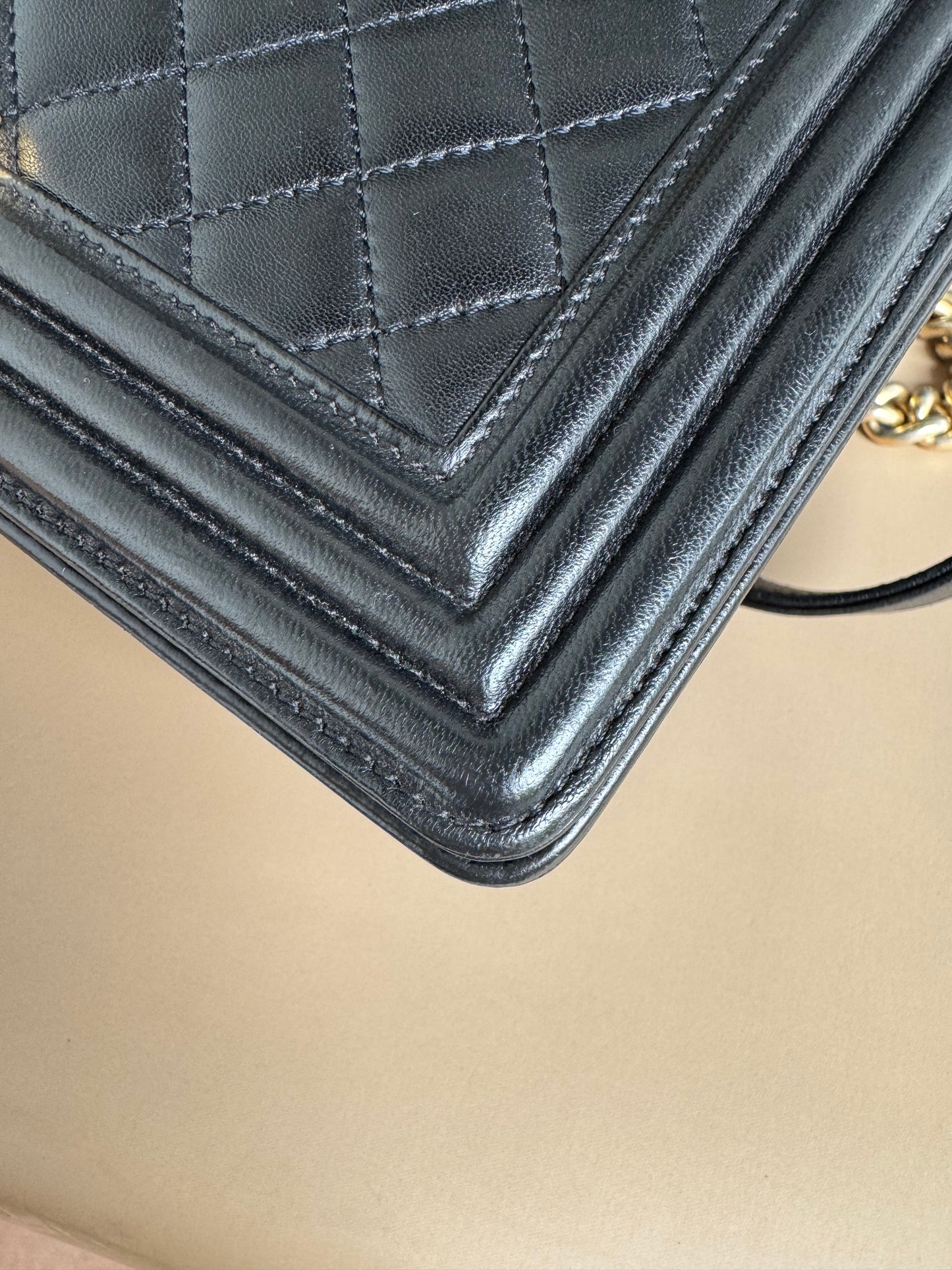 CHANEL LE BOY OLD MEDIUM