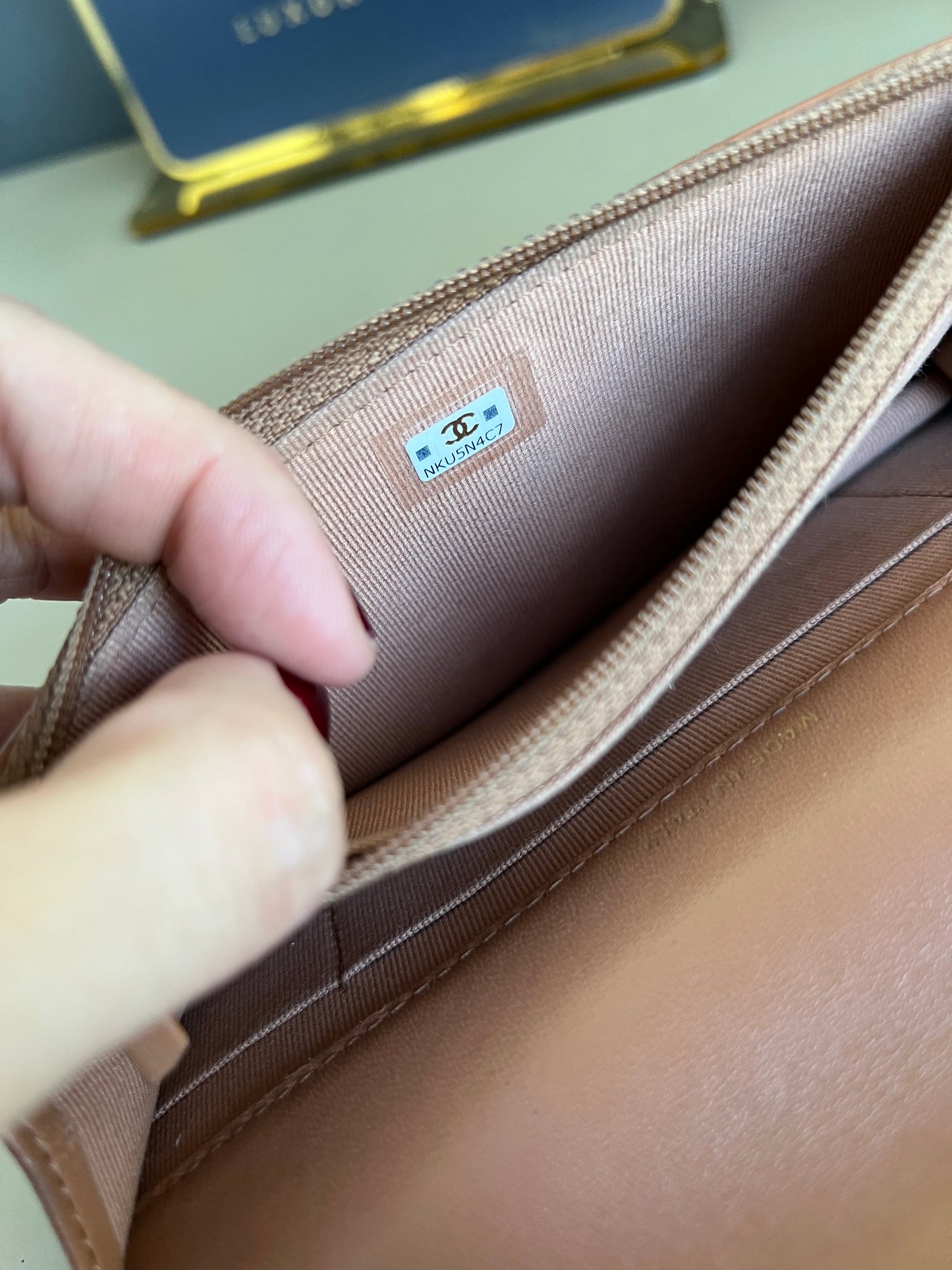 CHANEL C19 WALLET ON CHAIN